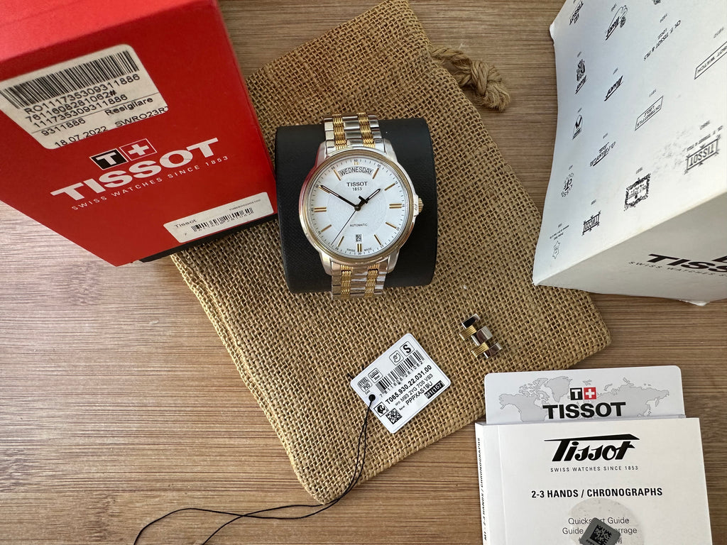 Tissot Automatic - Two tone - Eta 2834 full set
