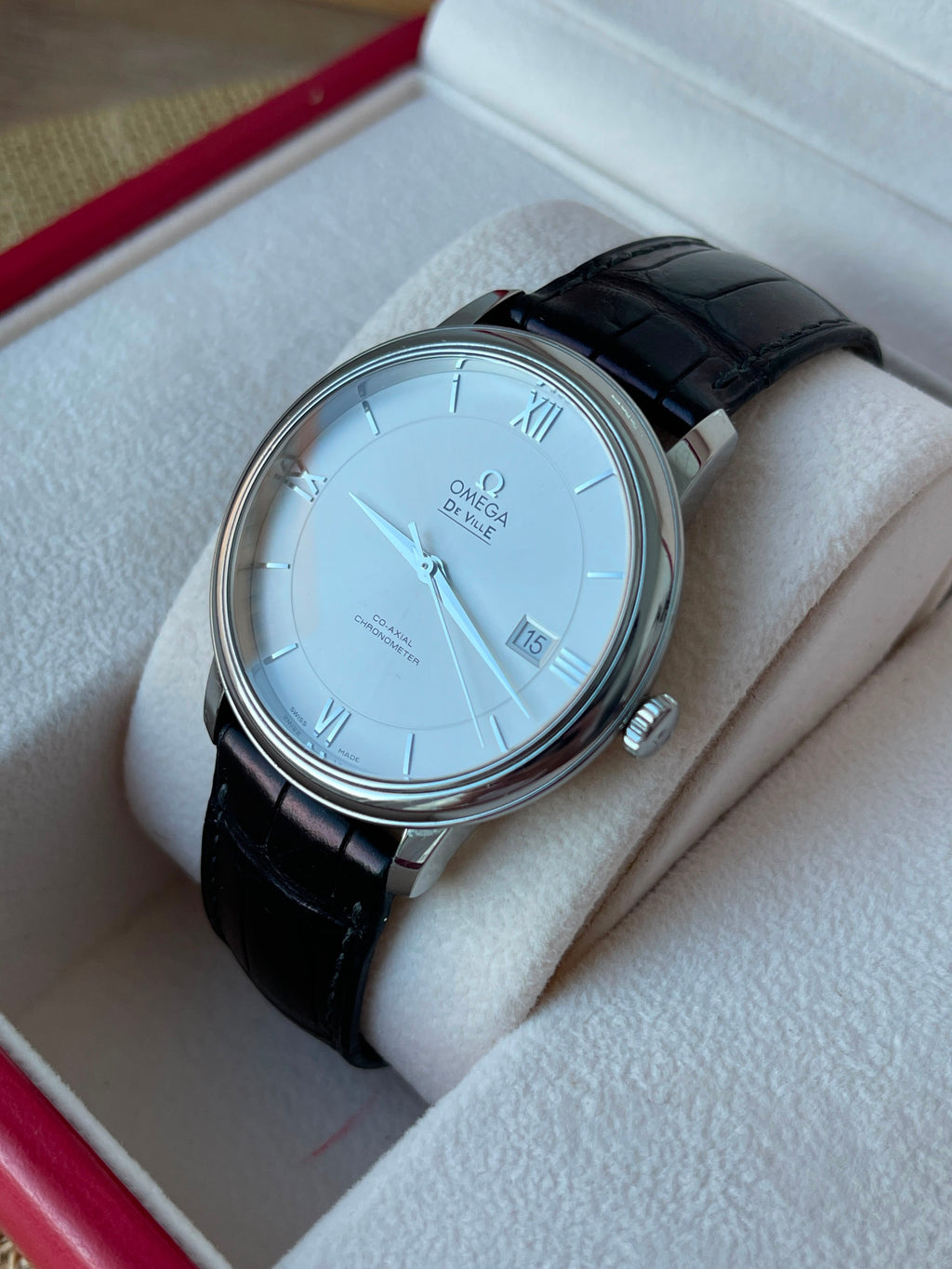 Omega De Ville Prestige Automatic 39.5mm Co-Axial Ref. 424.13.40.20.02.001