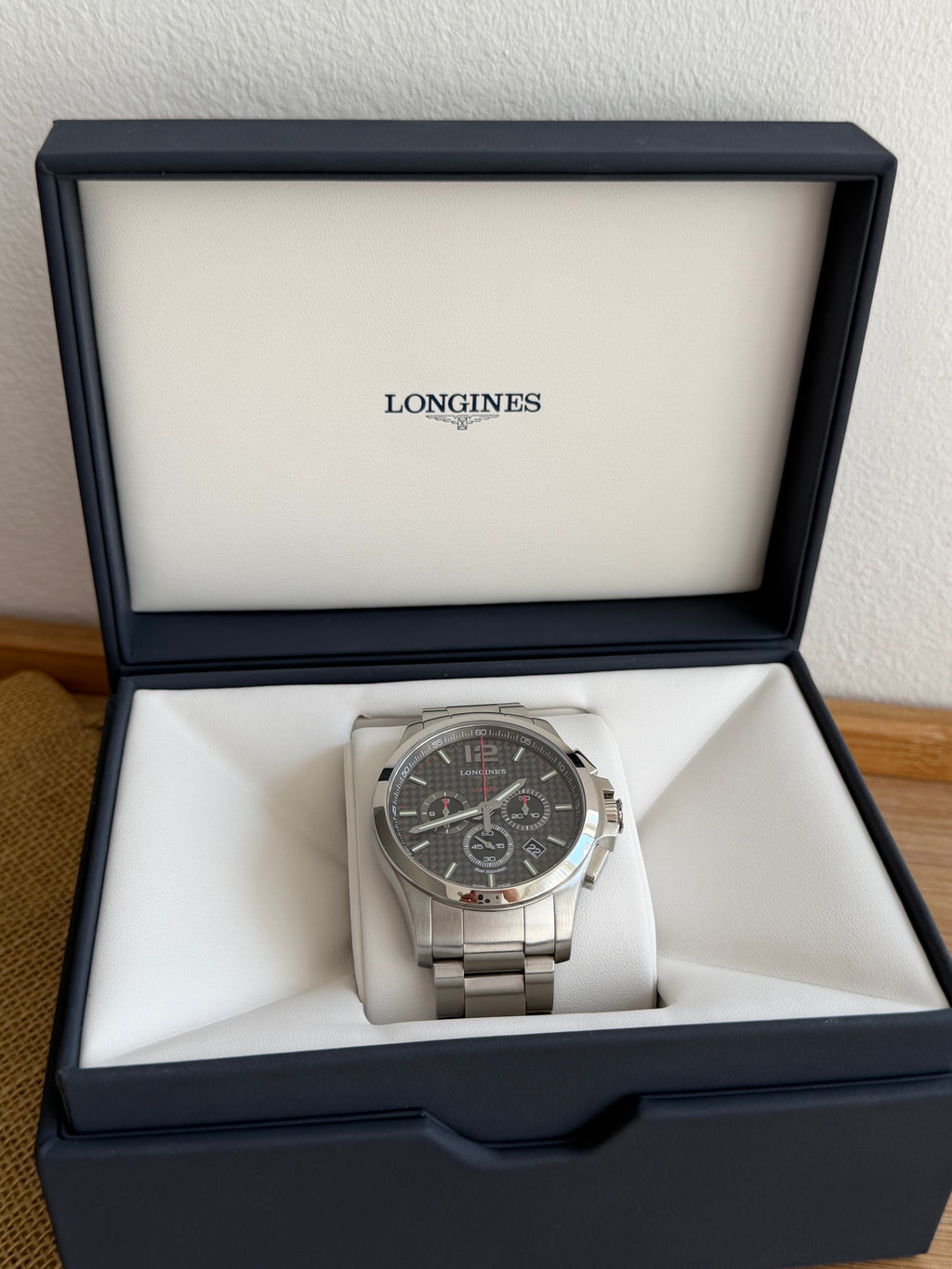 Longines Conquest - 44mm - Chronograph VHP - Very High Precision L3.727.4.66.6
