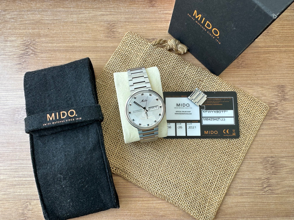 Ceas Mido Commander Automatic Datoday 39mm- Full set - Impecabil -M8425.4.11.1