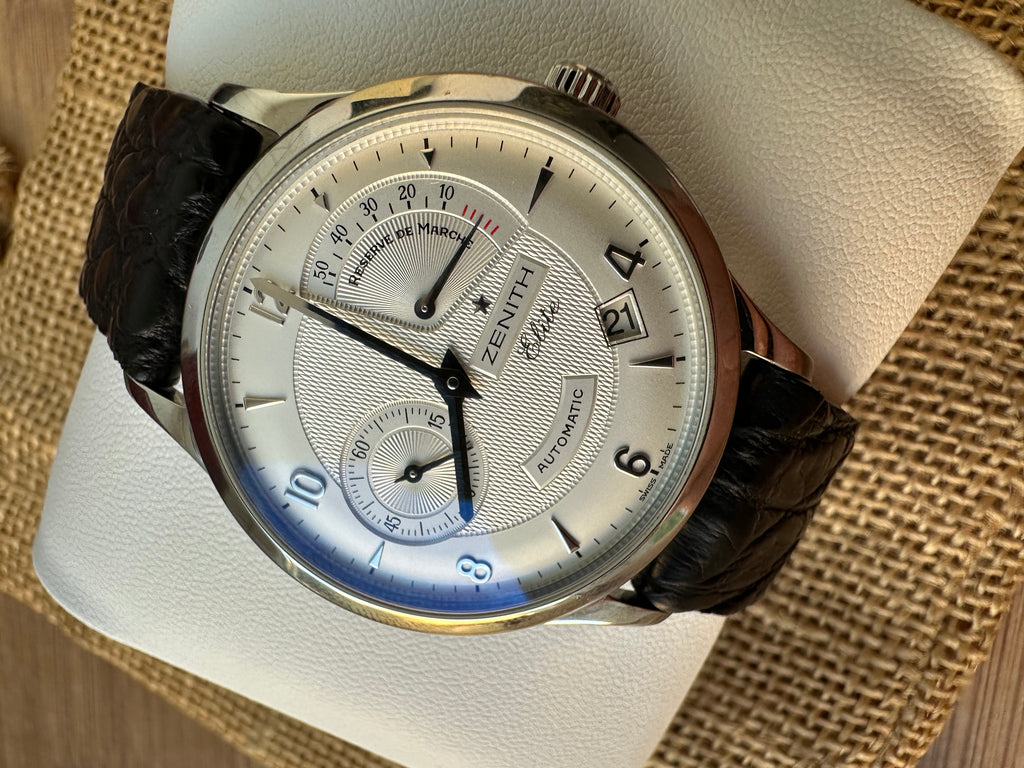 Zenith Elite - Reserve de Marche 37mm