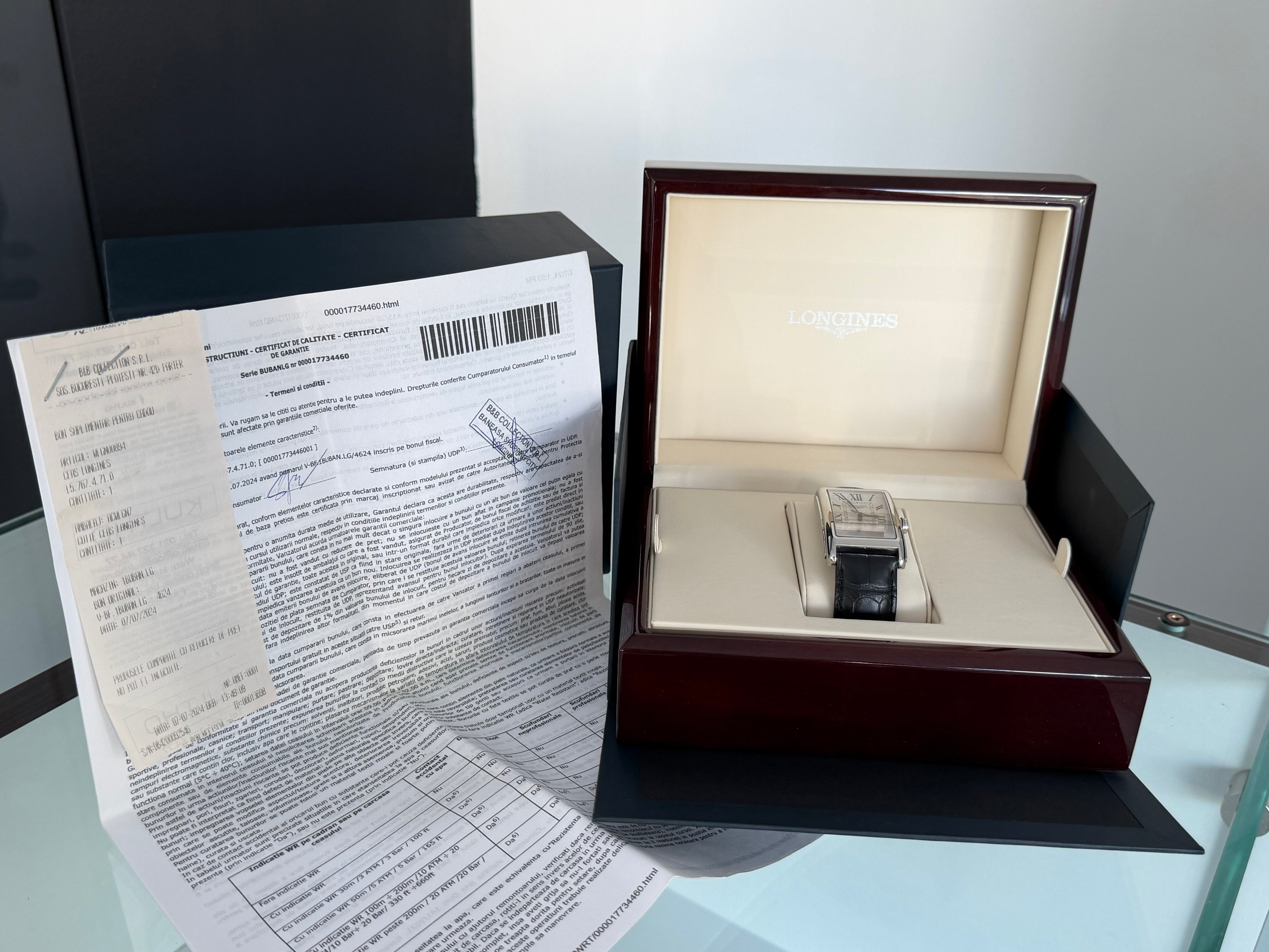 Longines Dolcevita Automatic ca nou 28.2x47.0 mm - Ref. L5.767.4.71.9 - Full set