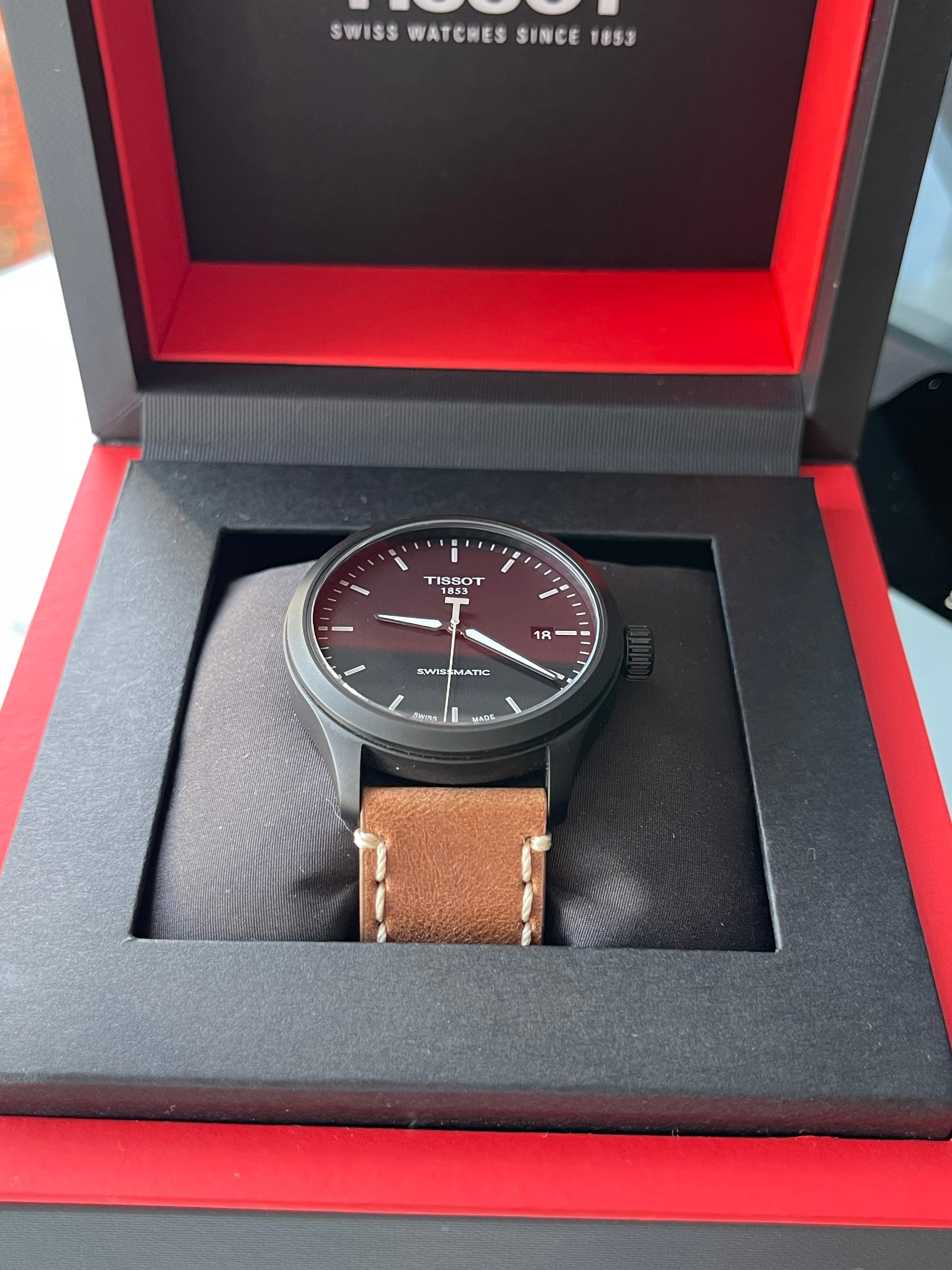 Ceas Tissot Gent XL Swissmatic - Ref. T116.407.36.051.01 - 43mm diametrul condiție excelentǎ
