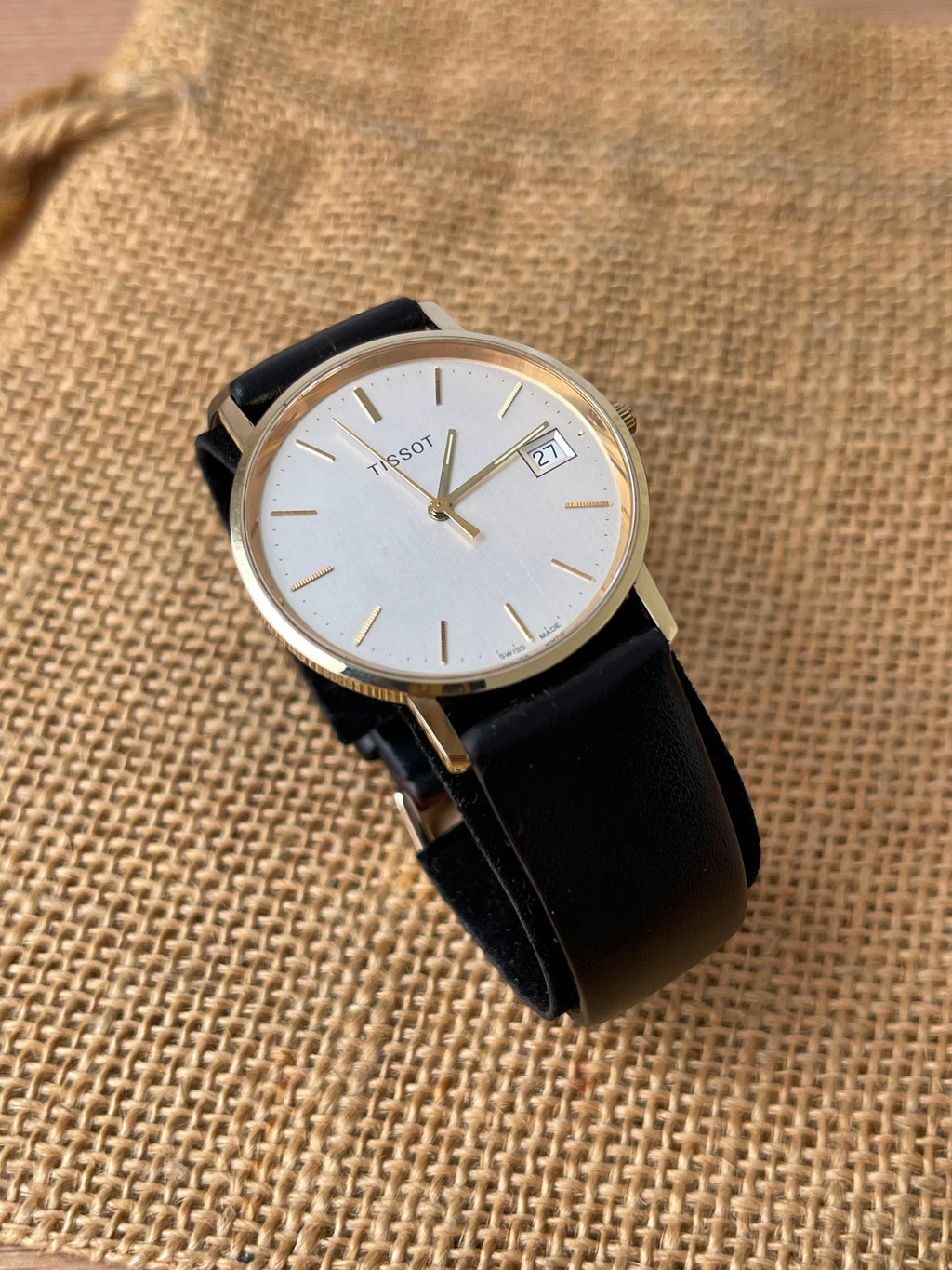 Ceas Tissot Goldrun Aur 14k - 34mm - impecabil - Unisex