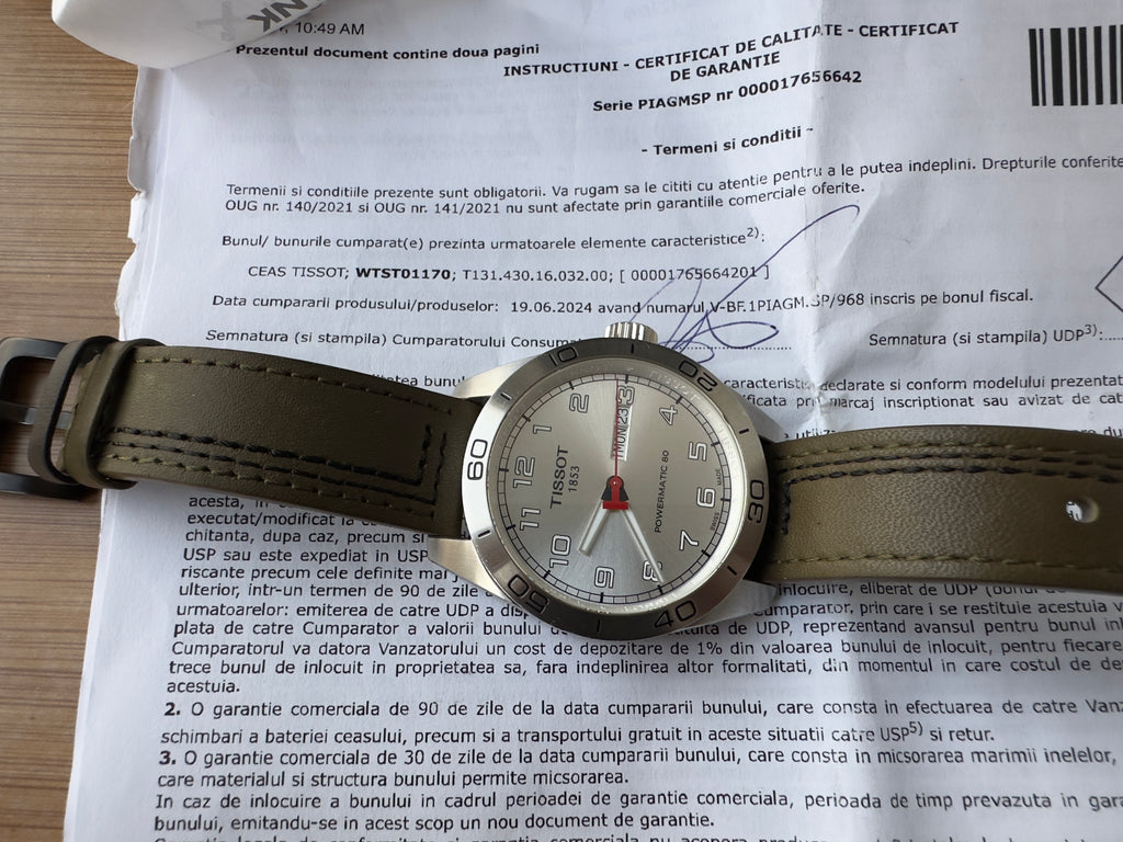 Ceas Tissot PRS516 - Powermatic 80 - Full set