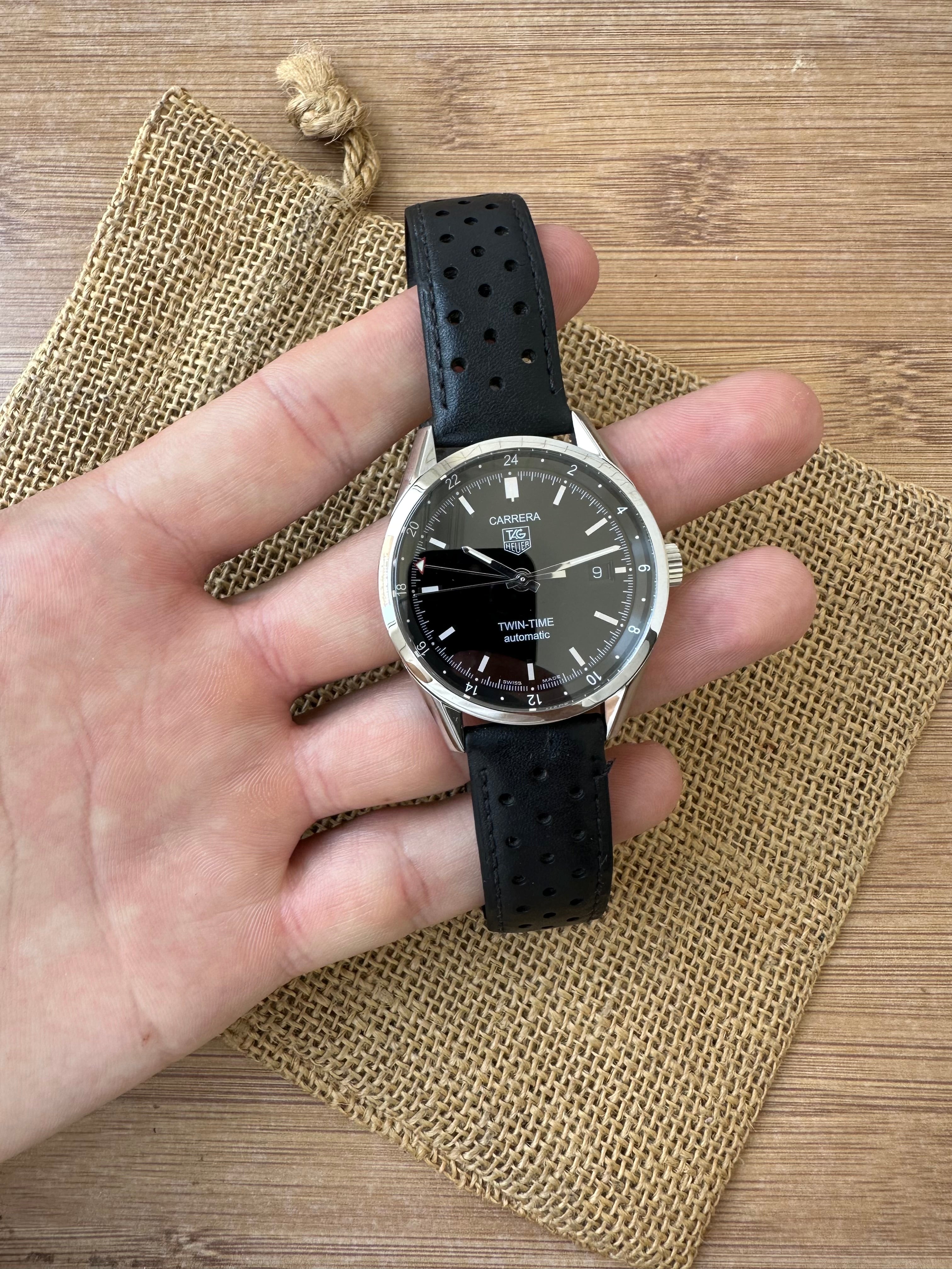 Tag Heuer Carrera Twin time GMT 39mm - Ref. WV2115