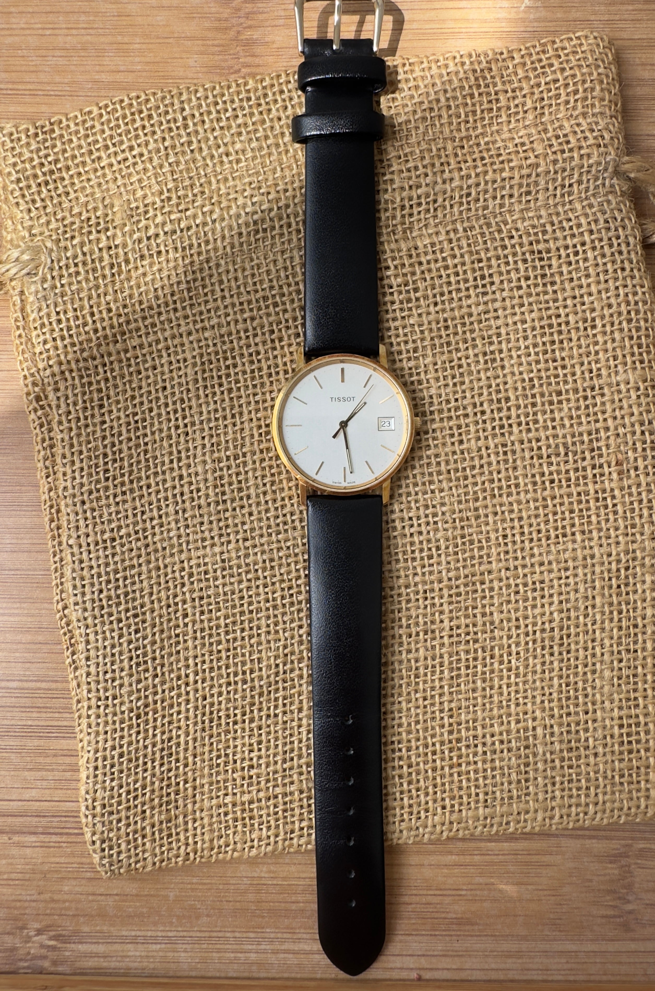 Ceas Tissot Goldrun Aur 18k - 34mm - impecabil - Unisex