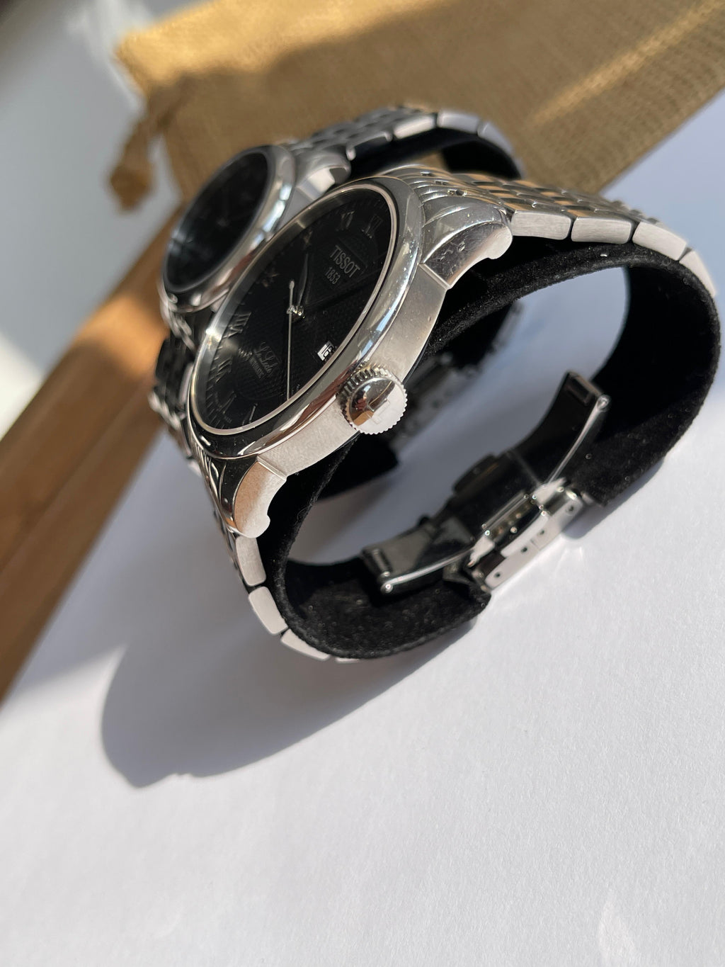 Superb Set Cuplu Tissot Le Locle 29mm si 39mm