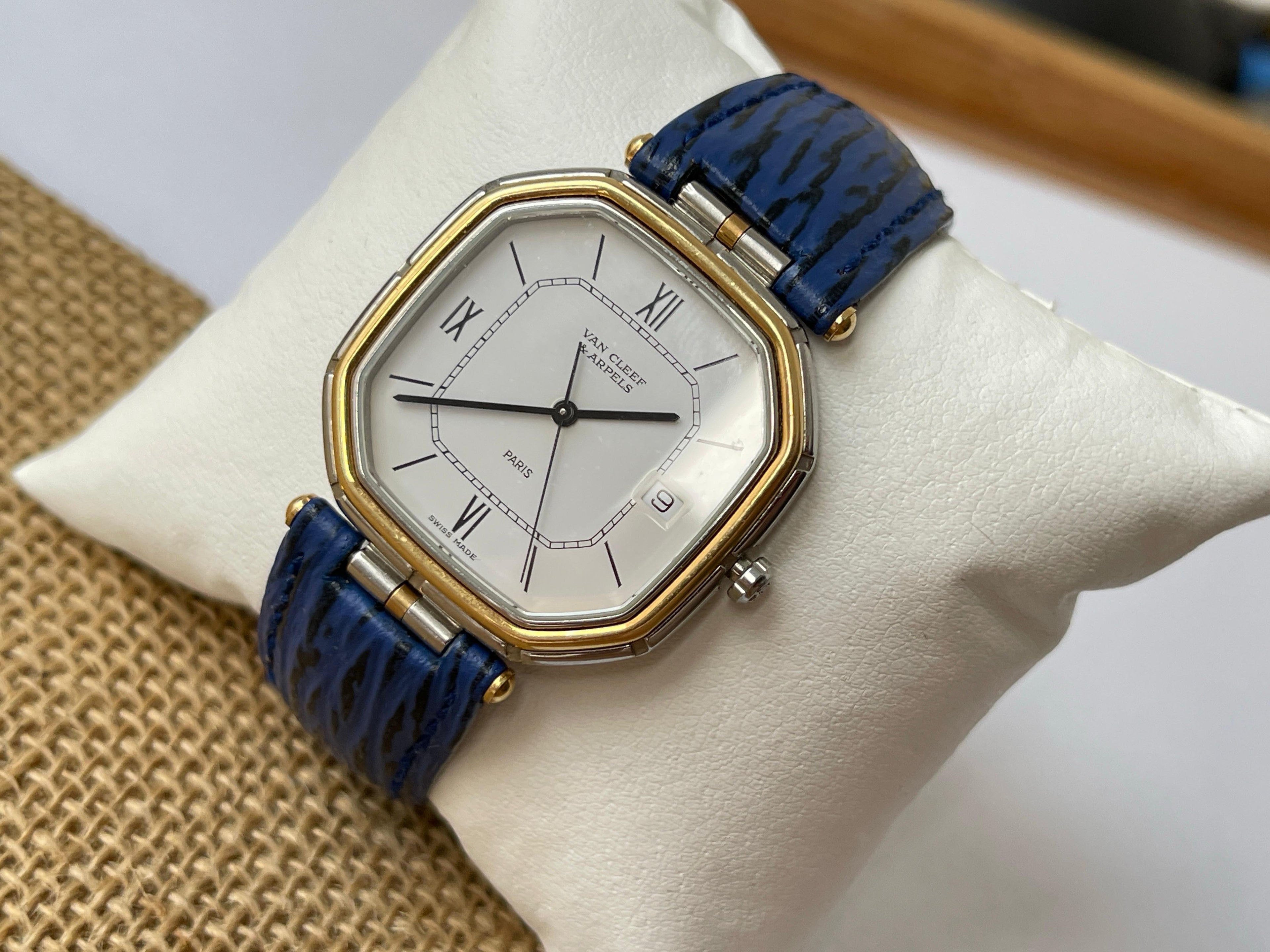 Ceas Van Cleef Lady - aur 18k oțel