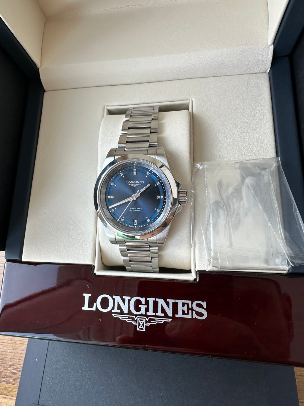 Longines Conquest Lady - Diamonds - L3.320.4.97.6