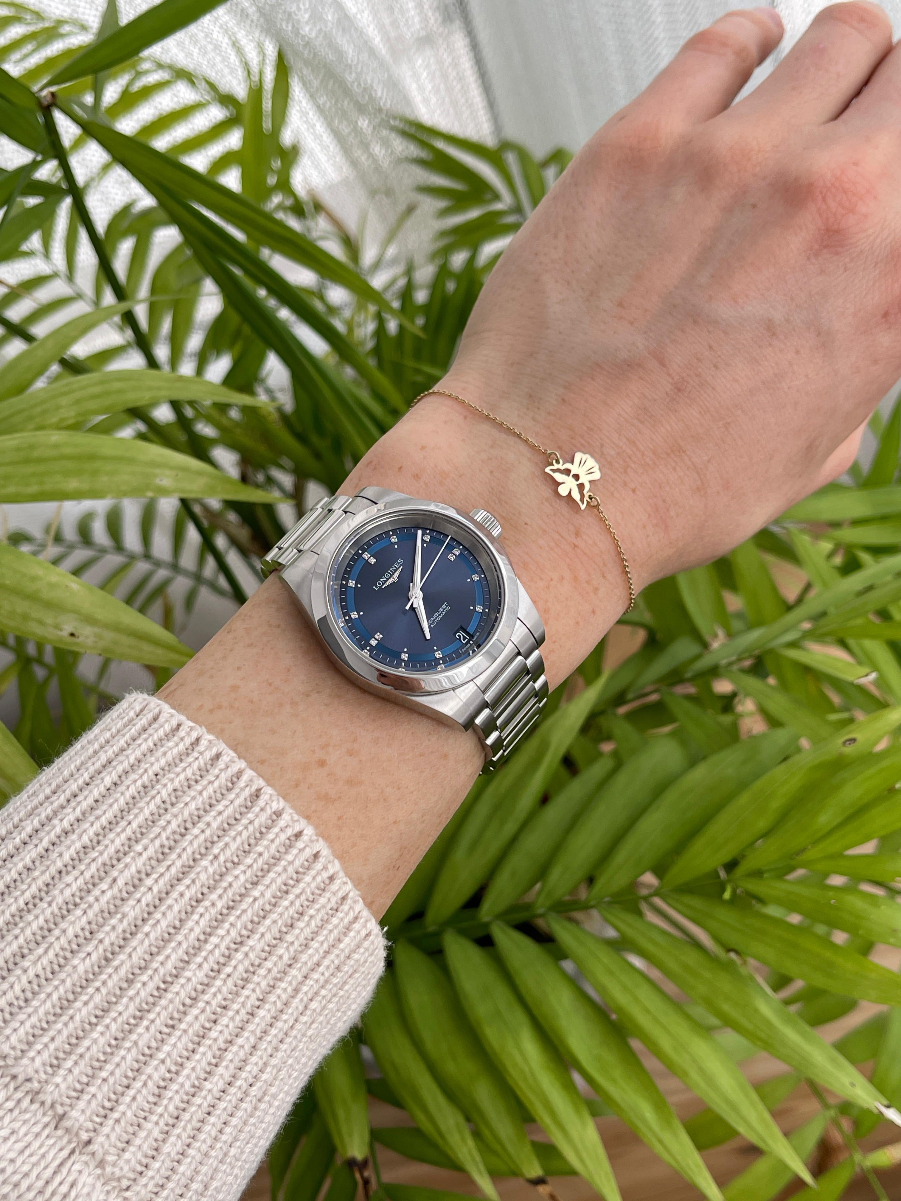 Longines Conquest Lady - Diamonds - L3.320.4.97.6