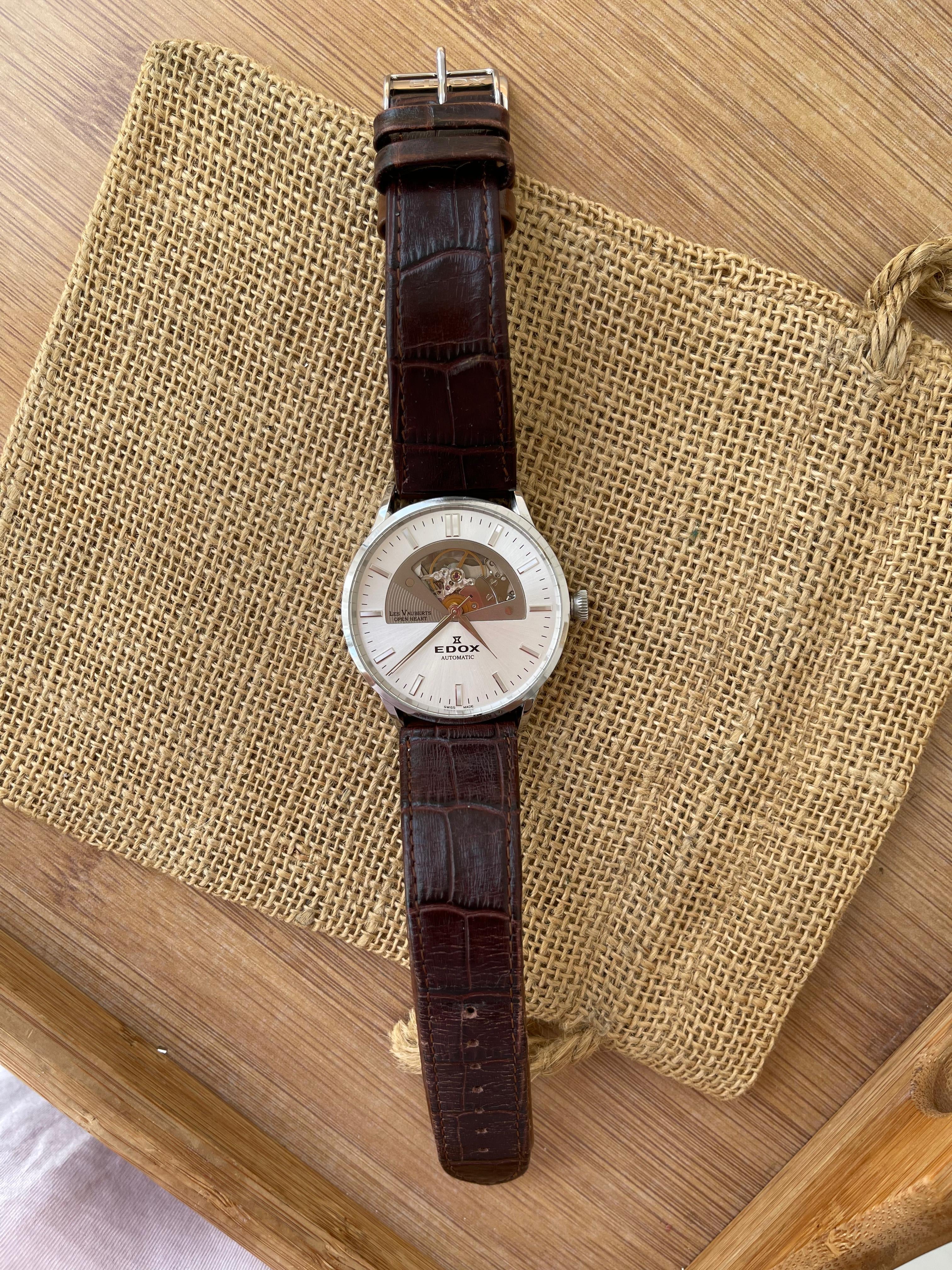 Ceas Edox Les Vauberts Automatic - Open Heart