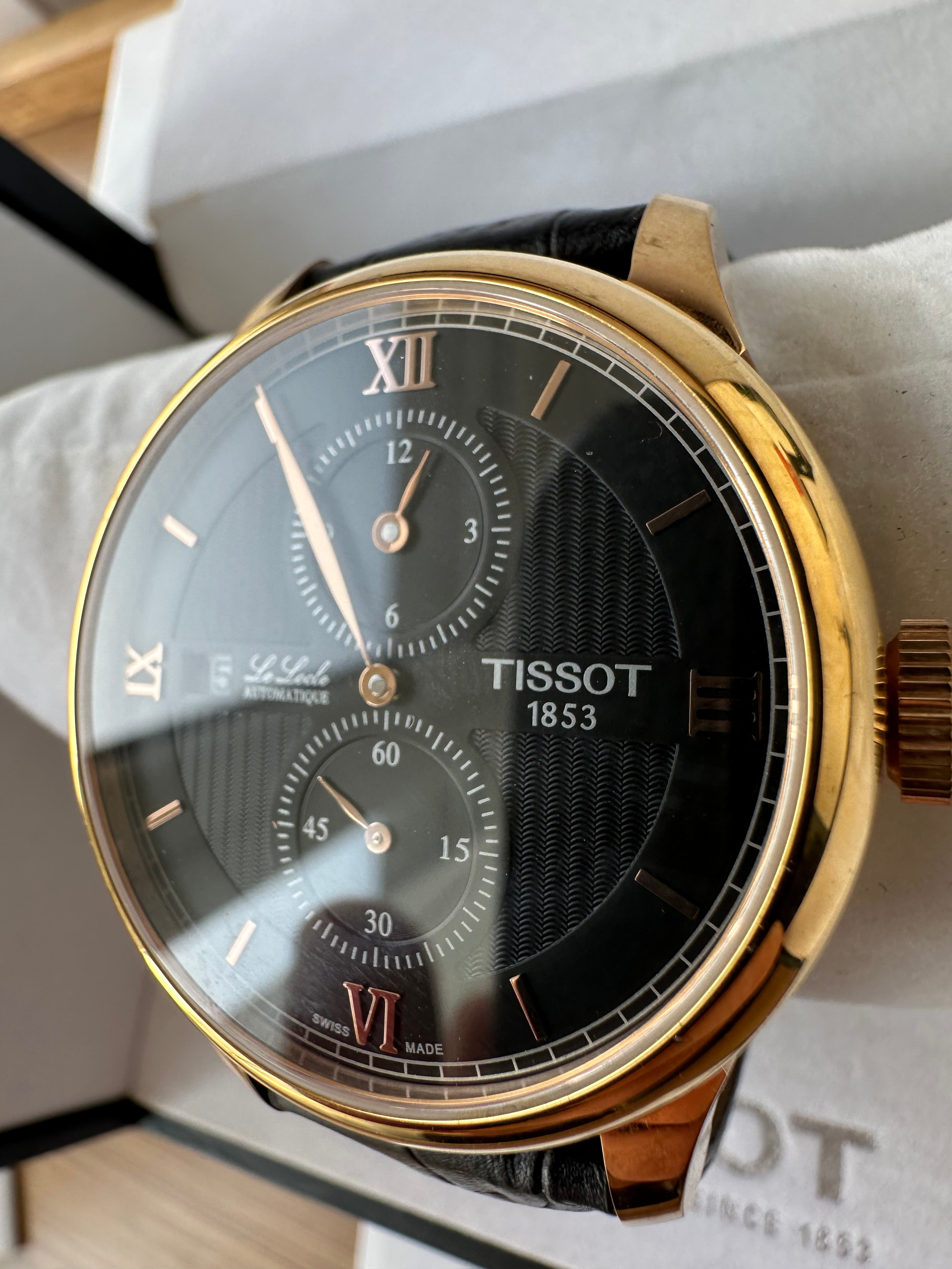 Tissot Le Locle - 39.3mm diametrul - mecanism Eta 2825-2