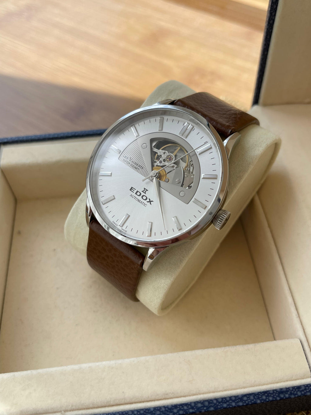Ceas Edox Les Vauberts Automatic - Open Heart