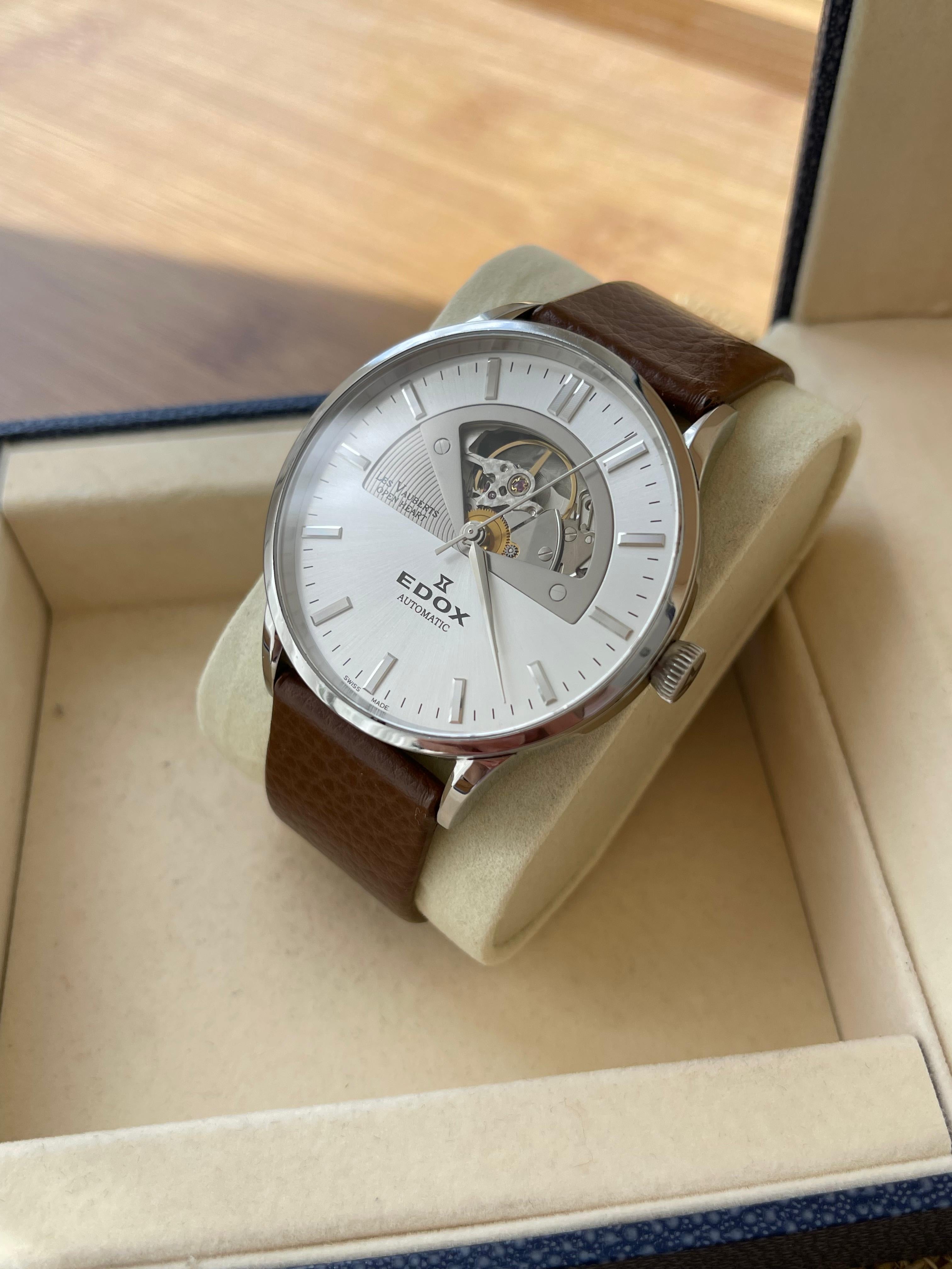 Ceas Edox Les Vauberts Automatic - Open Heart