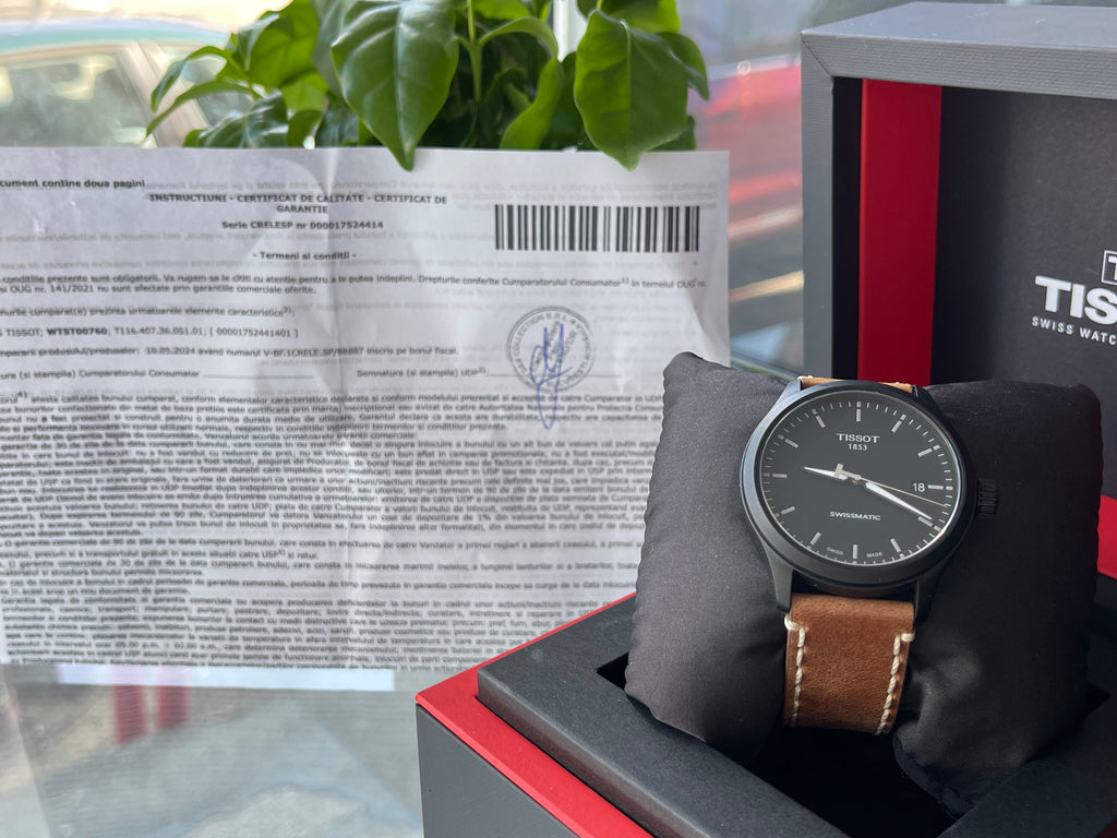 Ceas Tissot Gent XL Swissmatic - Ref. T116.407.36.051.01 - 43mm diametrul condiție excelentǎ