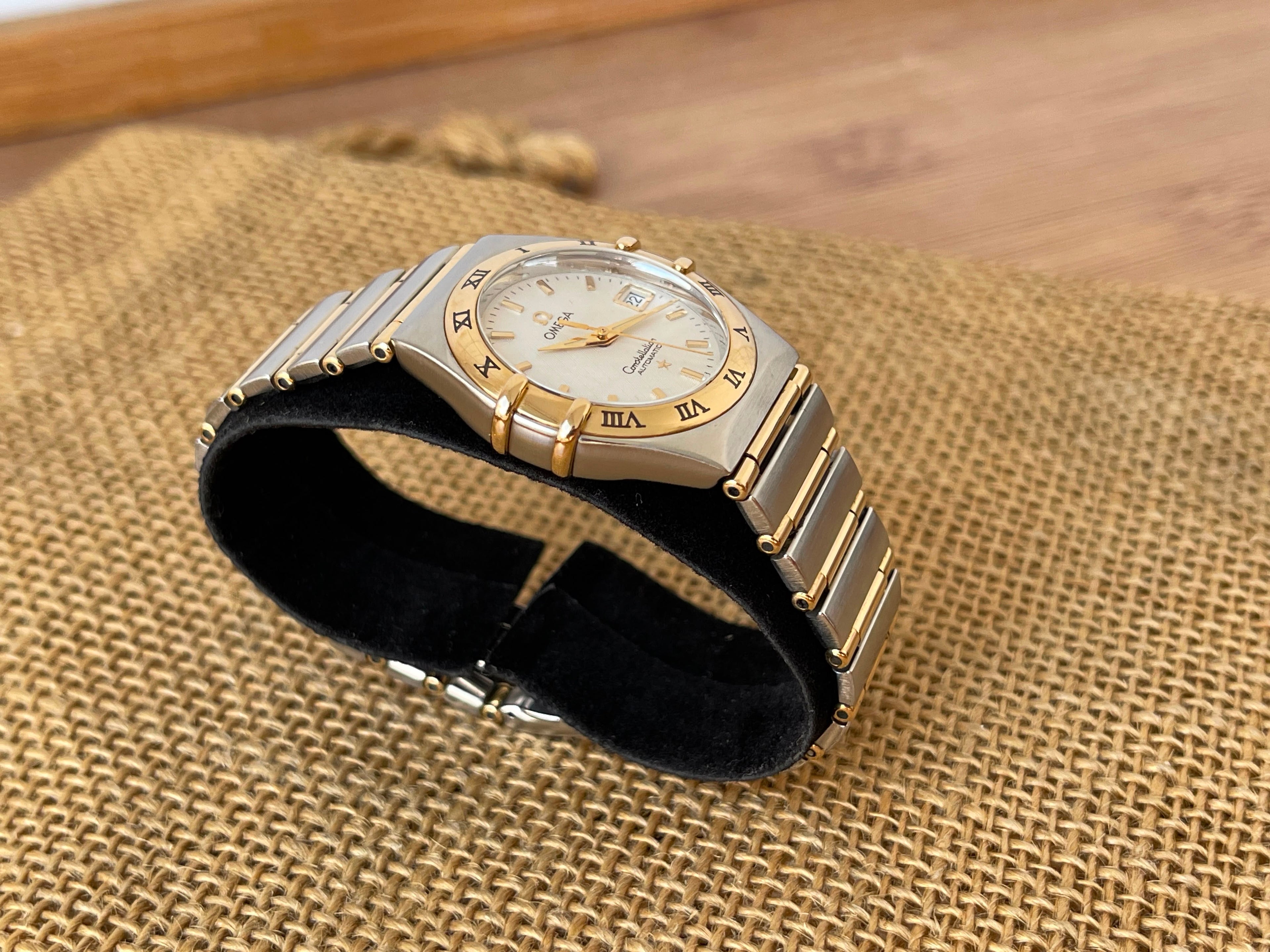Omega Constellation Automatic Aur 18K Otel - 27mm - impecabil - Ref. 1292.30.00