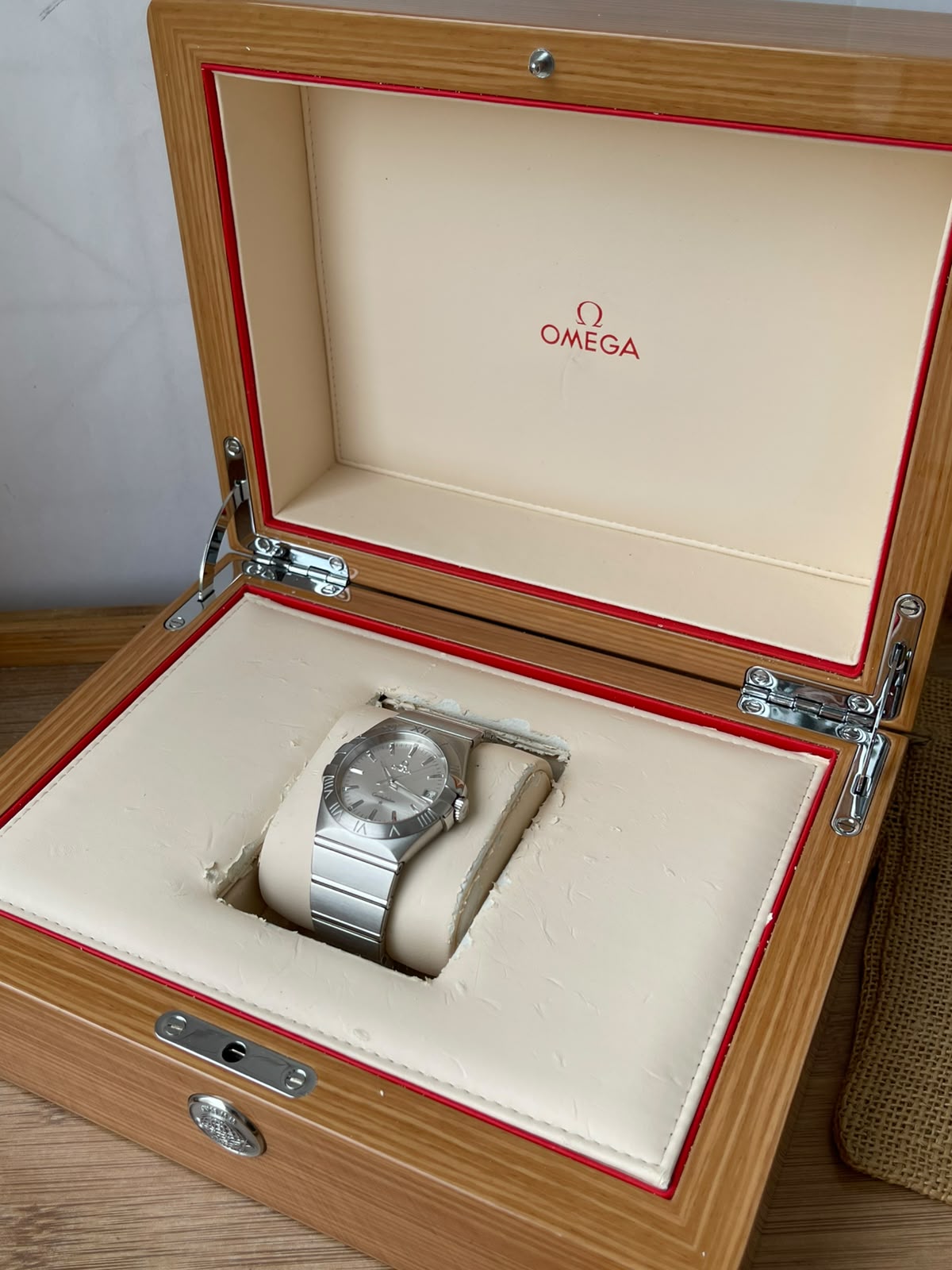 Omega Constellation 2017 Full Set Impecabil Ref. 123.10.35.60.02.001