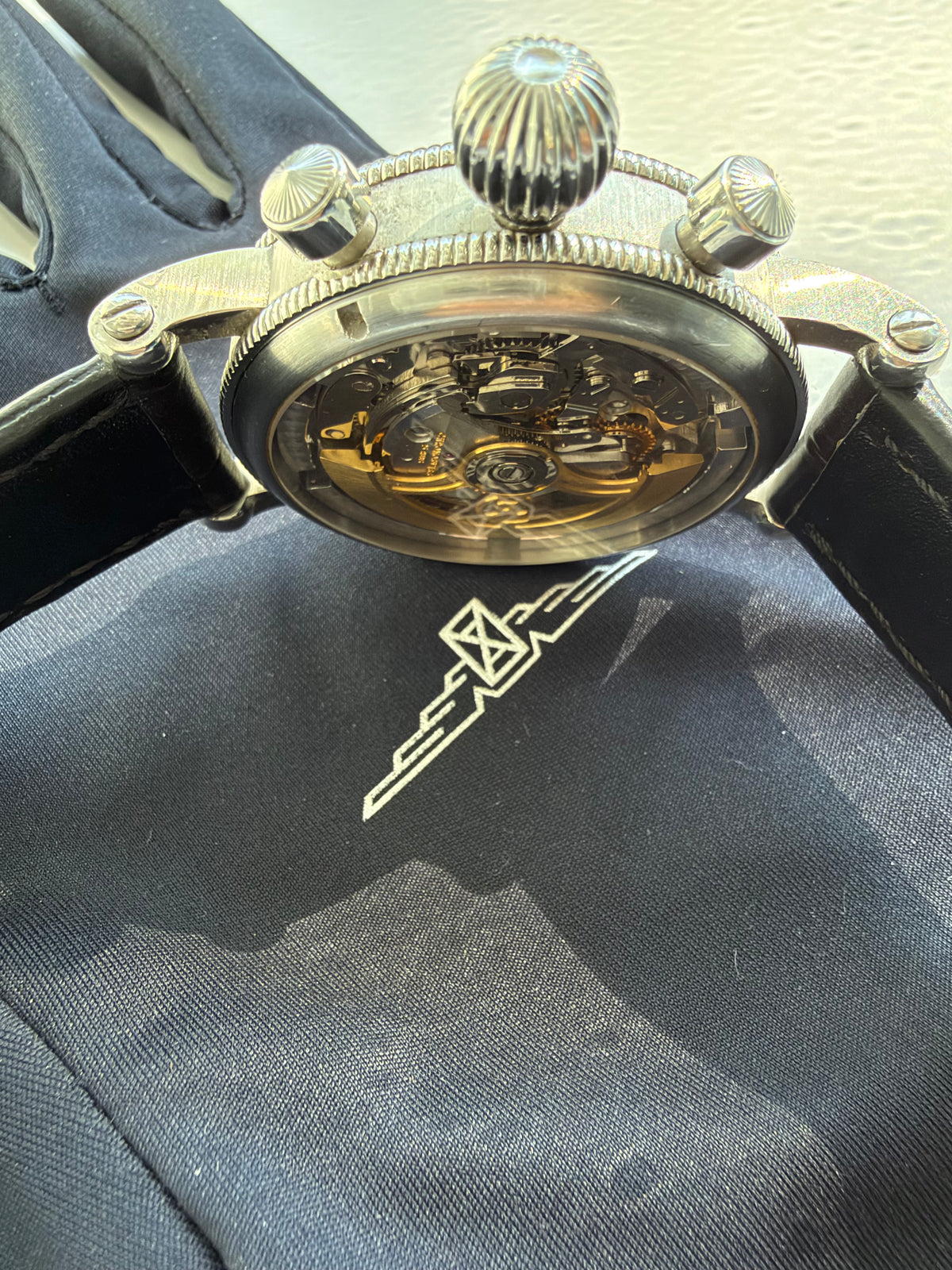 ChronoSwiss Timemaster Date Chronograph Superluminova  44mm - Ref. CH7533