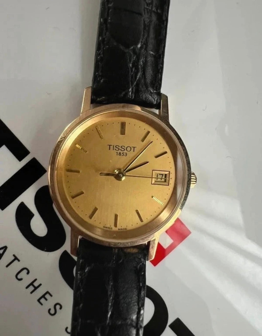 Ceas Tissot Lady Aur 14K - impecabil - ca nou