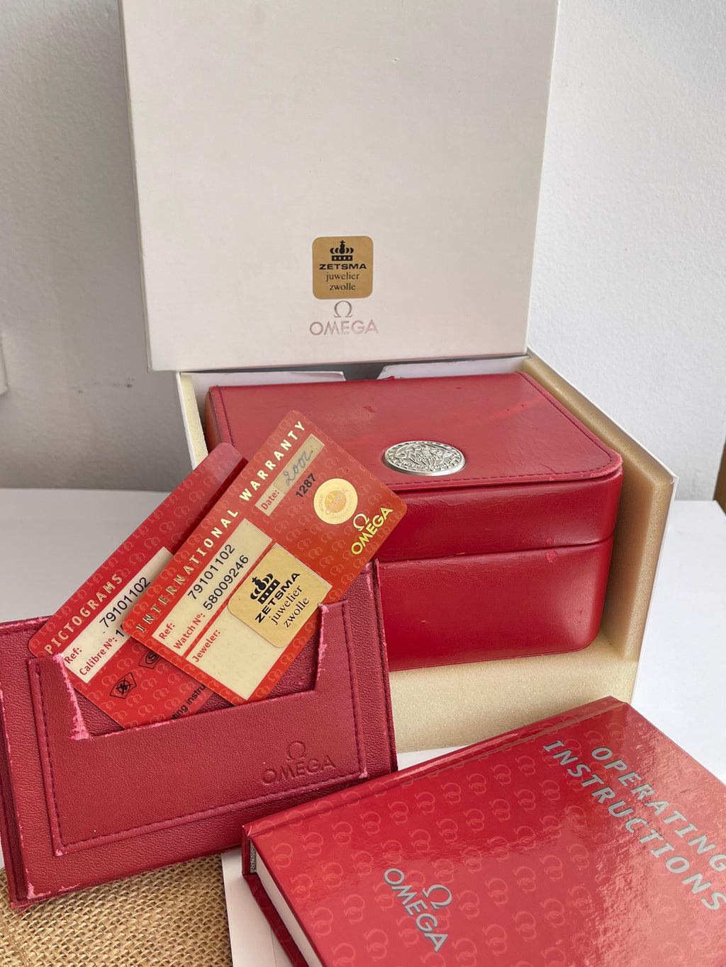 Superb Omega Seamaster Jubilee Aur 18K - Full set - Impecabil