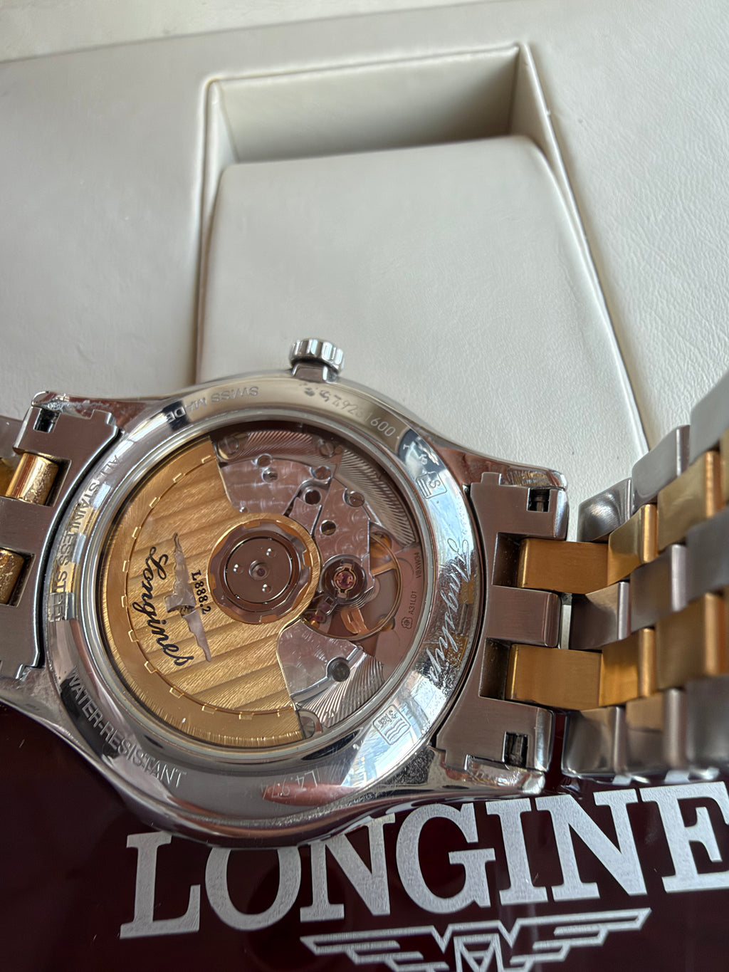 Longines Flagship Automatic 38.5mm - Two tone - Full set - Servisat - L4.974.3.32.7