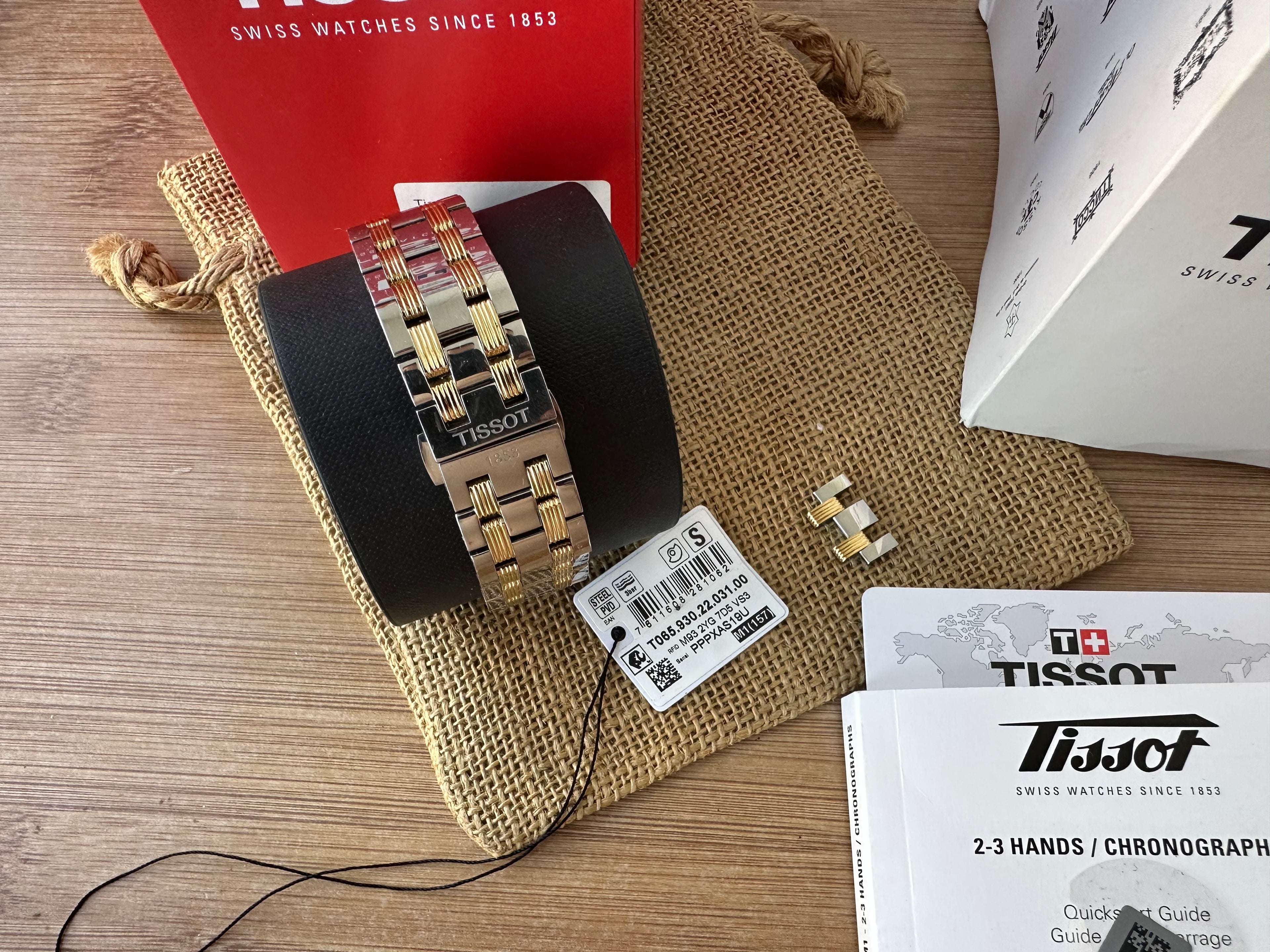 Tissot Automatic - Two tone - Eta 2834 full set