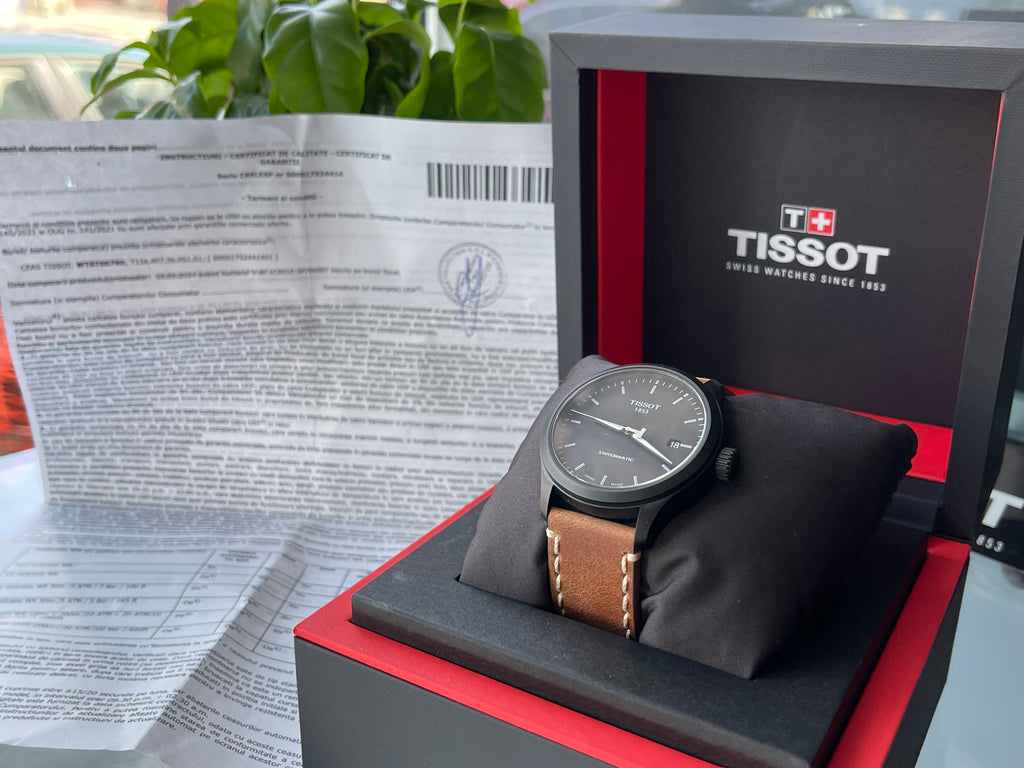 Ceas Tissot Gent XL Swissmatic - Ref. T116.407.36.051.01 - 43mm diametrul condiție excelentǎ