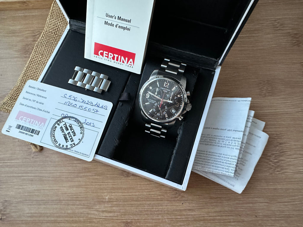 Certina DS Chronograph - Full set - Condiție excelentǎ