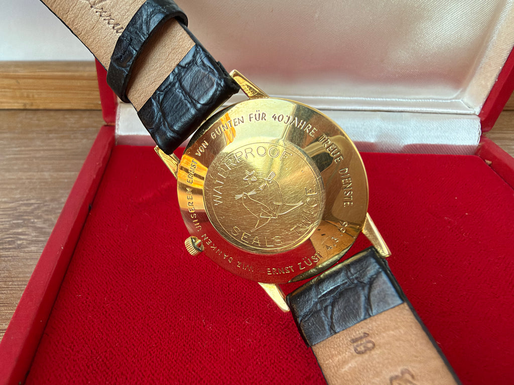 Zenith Aur 18K - Vintage NOS - New old stock- Full set