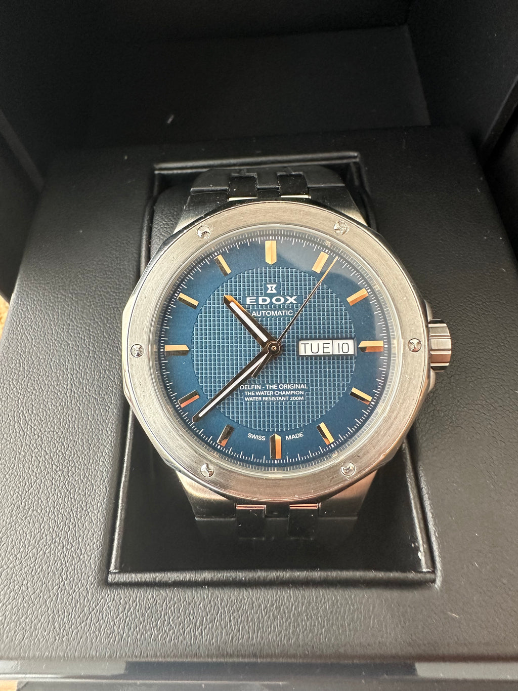 Ceas Edox Delfin Full set Rubber Strap
