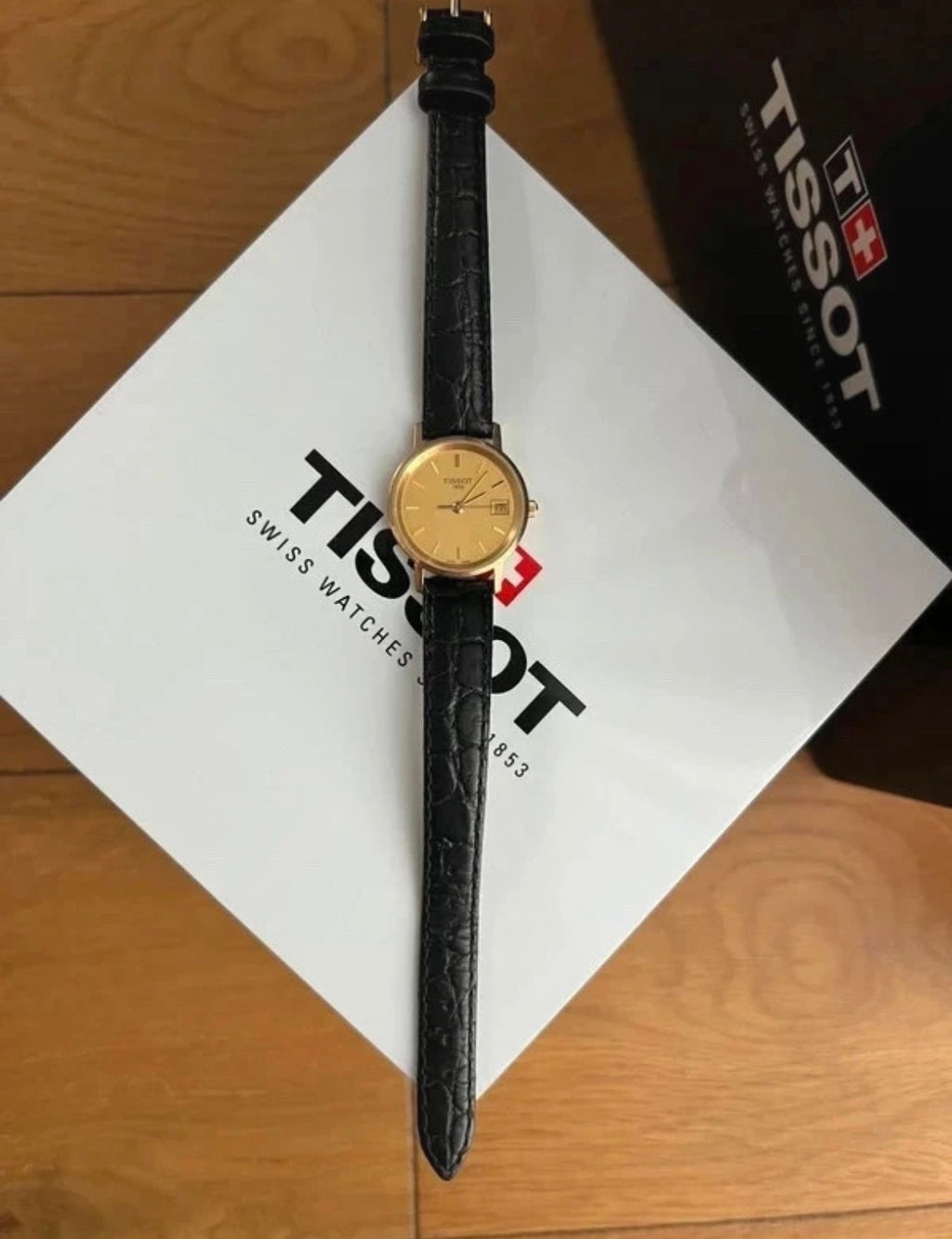 Ceas Tissot Lady Aur 14K - impecabil - ca nou