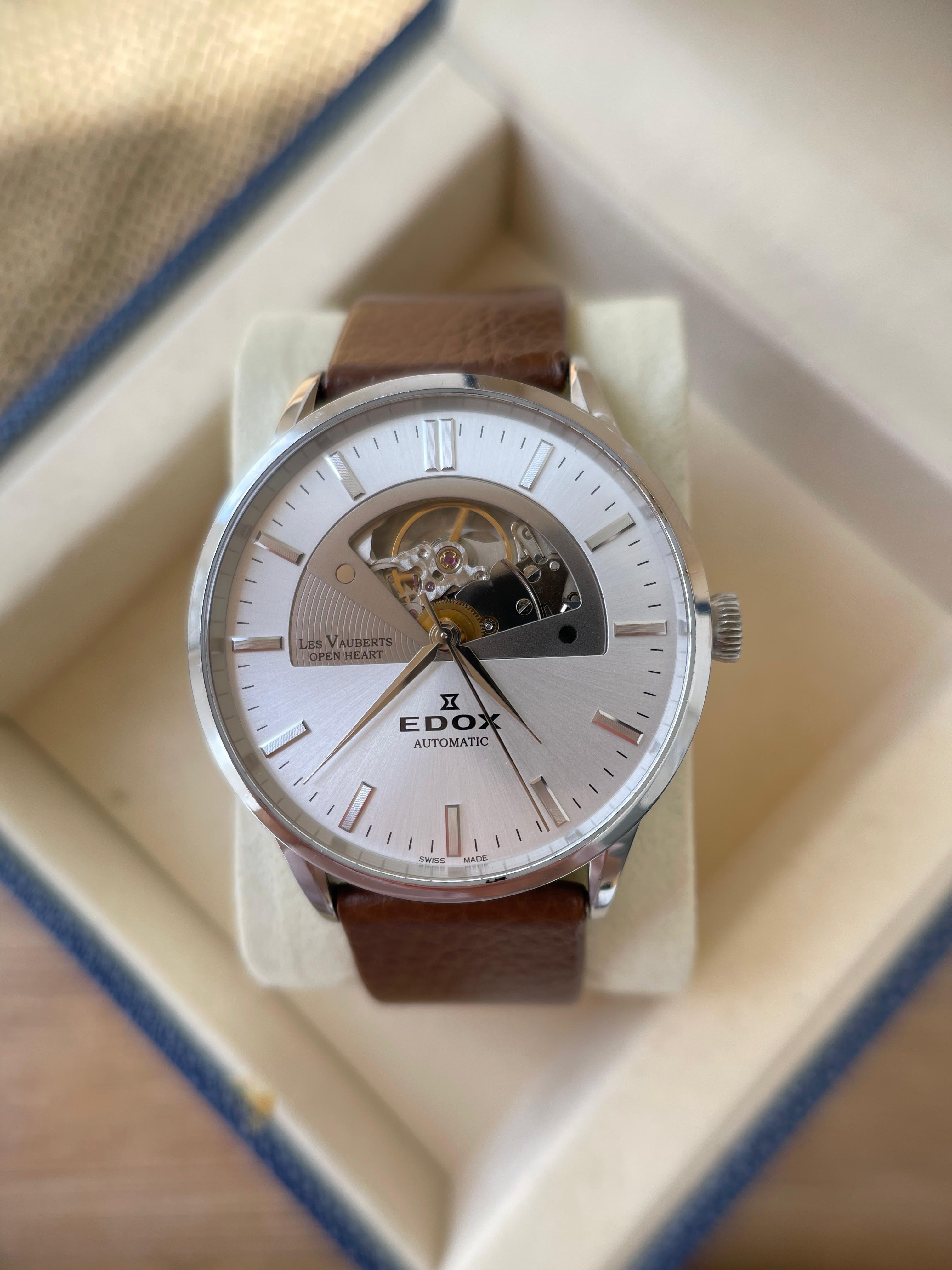 Ceas Edox Les Vauberts Automatic - Open Heart