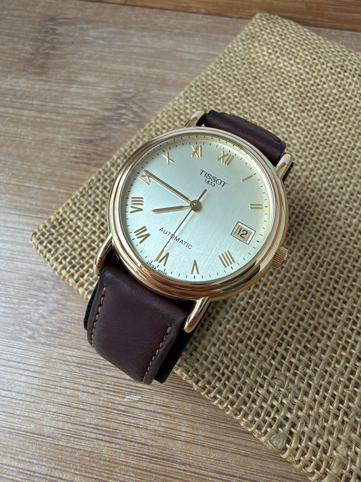 Ceas Tissot Carson - 36mm - Aur 18K Automatic - Ref. T71.3.444.13