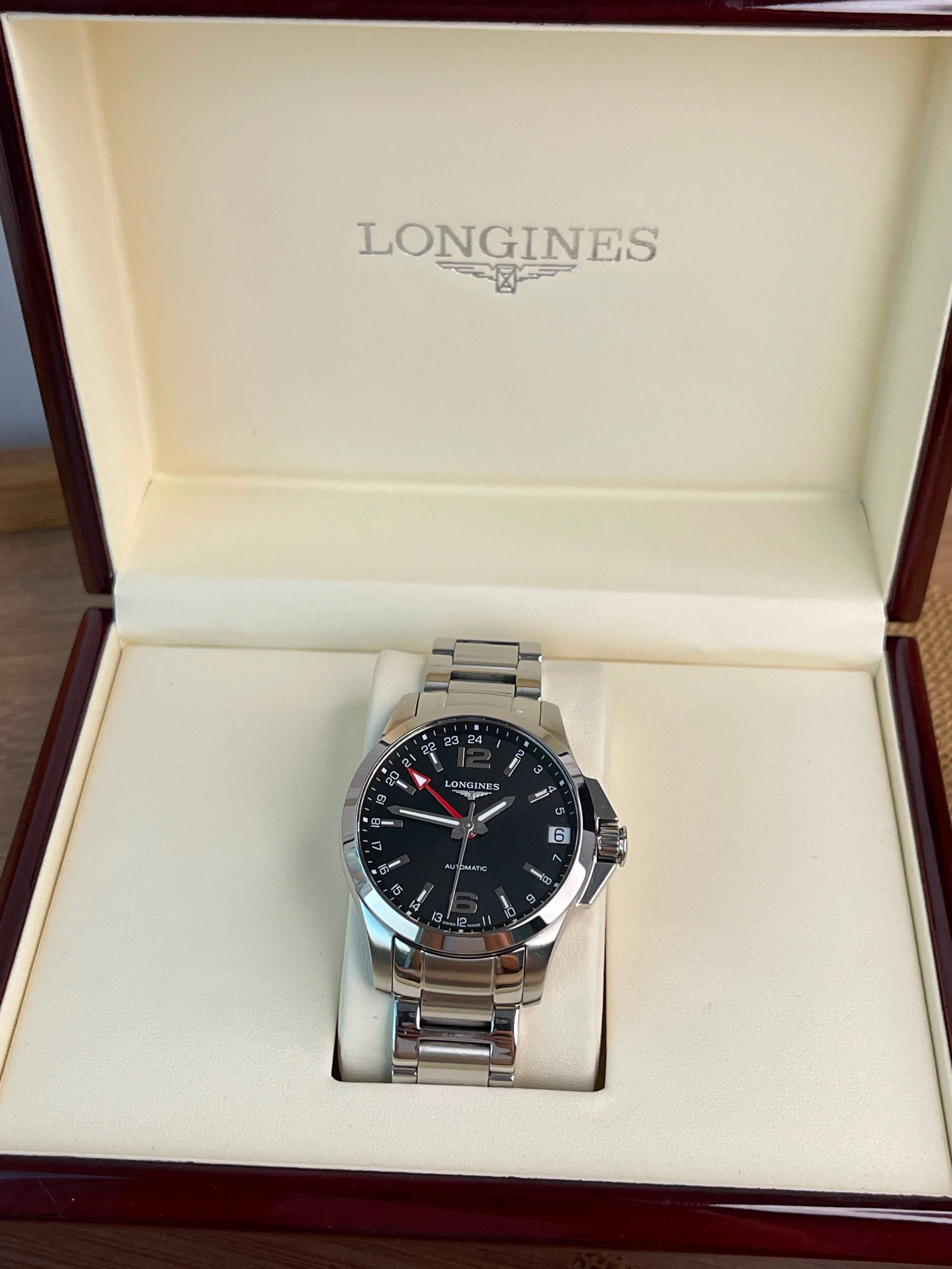 Longines Conquest GMT - Automatic - 41mm - impecabil