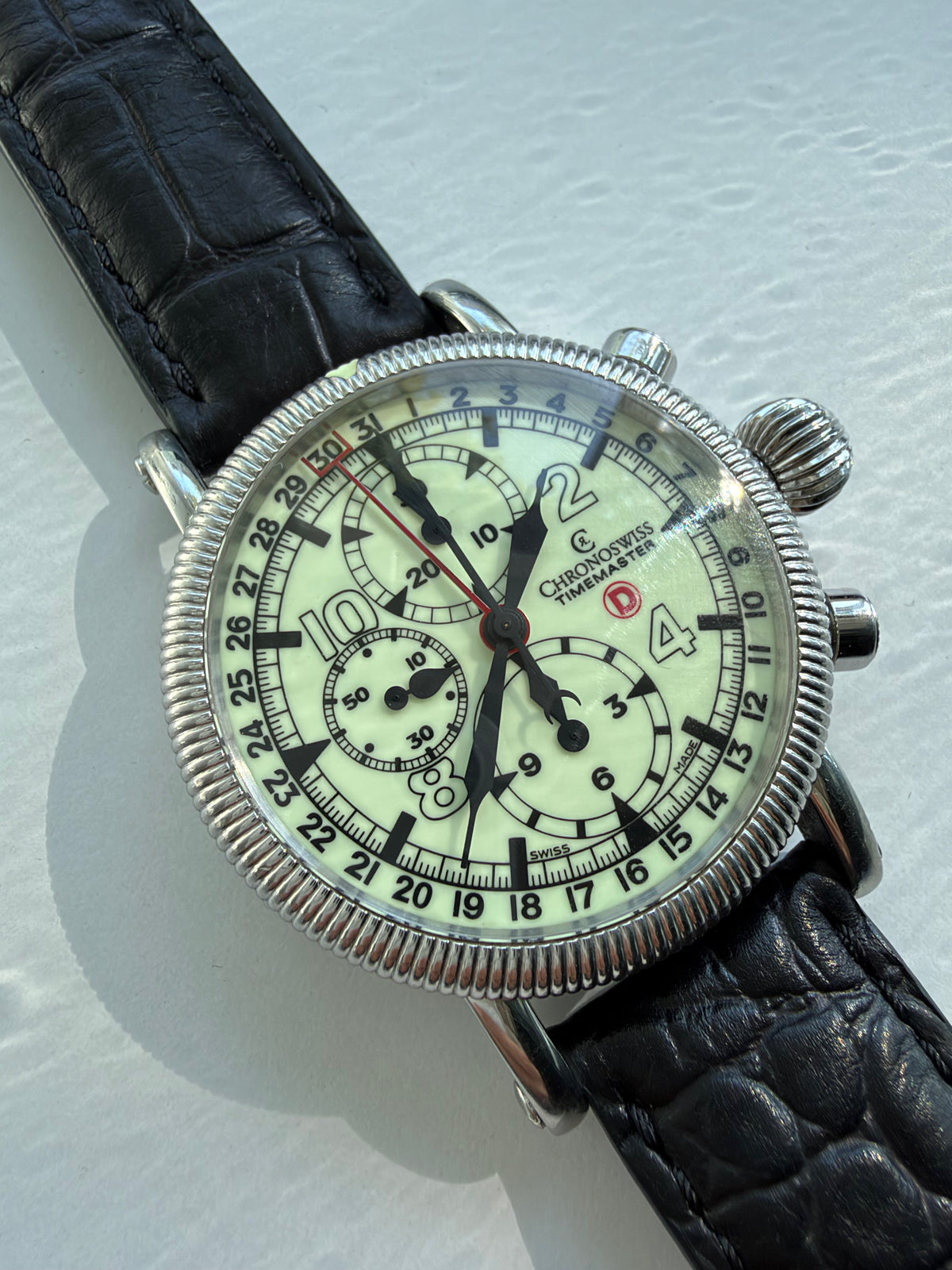 ChronoSwiss Timemaster Date Chronograph Superluminova  44mm - Ref. CH7533