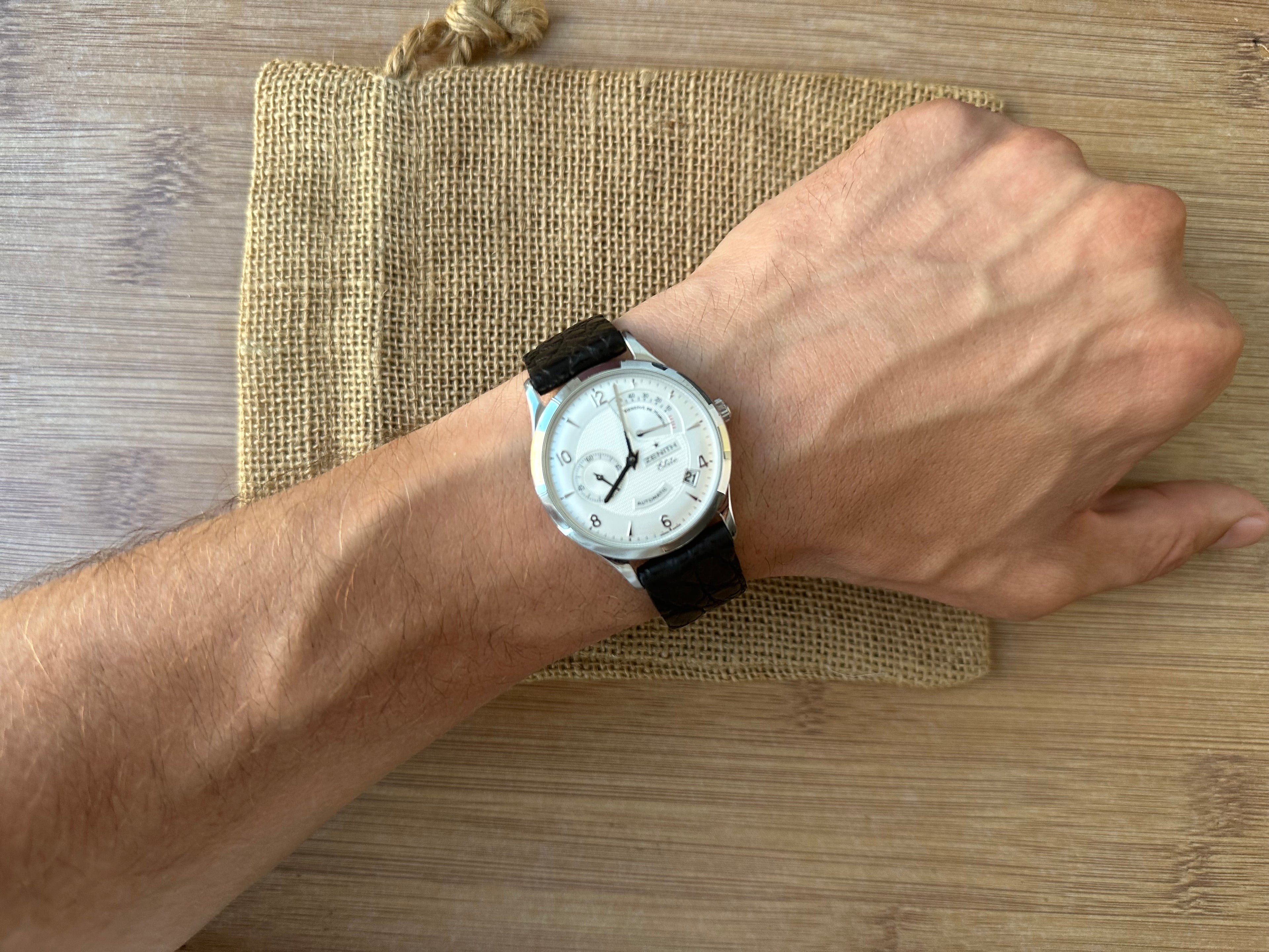 Zenith Elite - Reserve de Marche 37mm