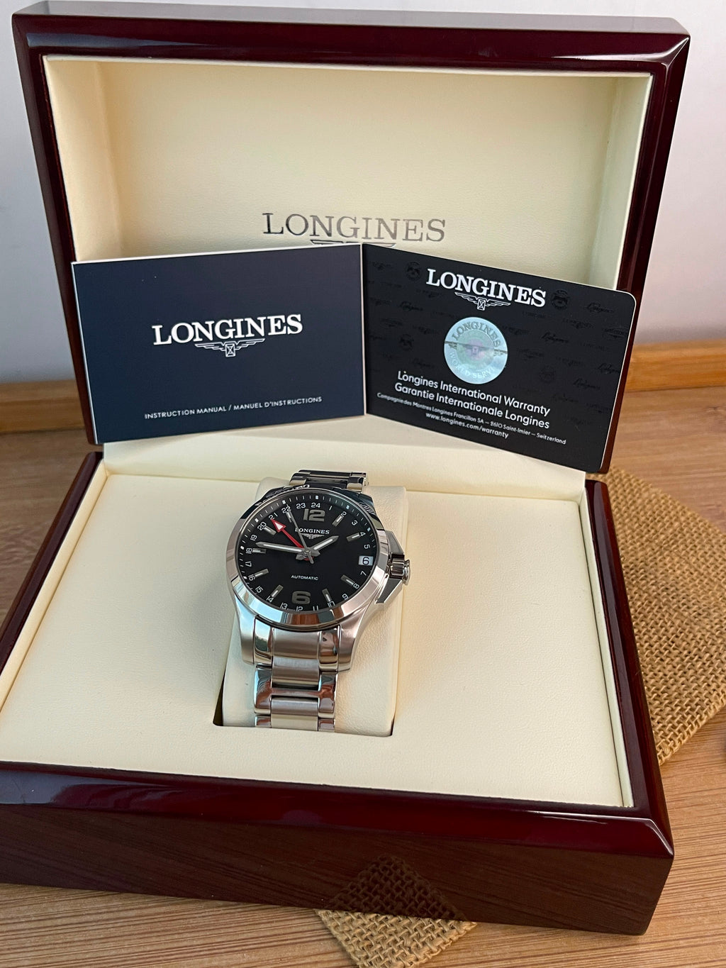 Longines Conquest GMT - Automatic - 41mm - impecabil