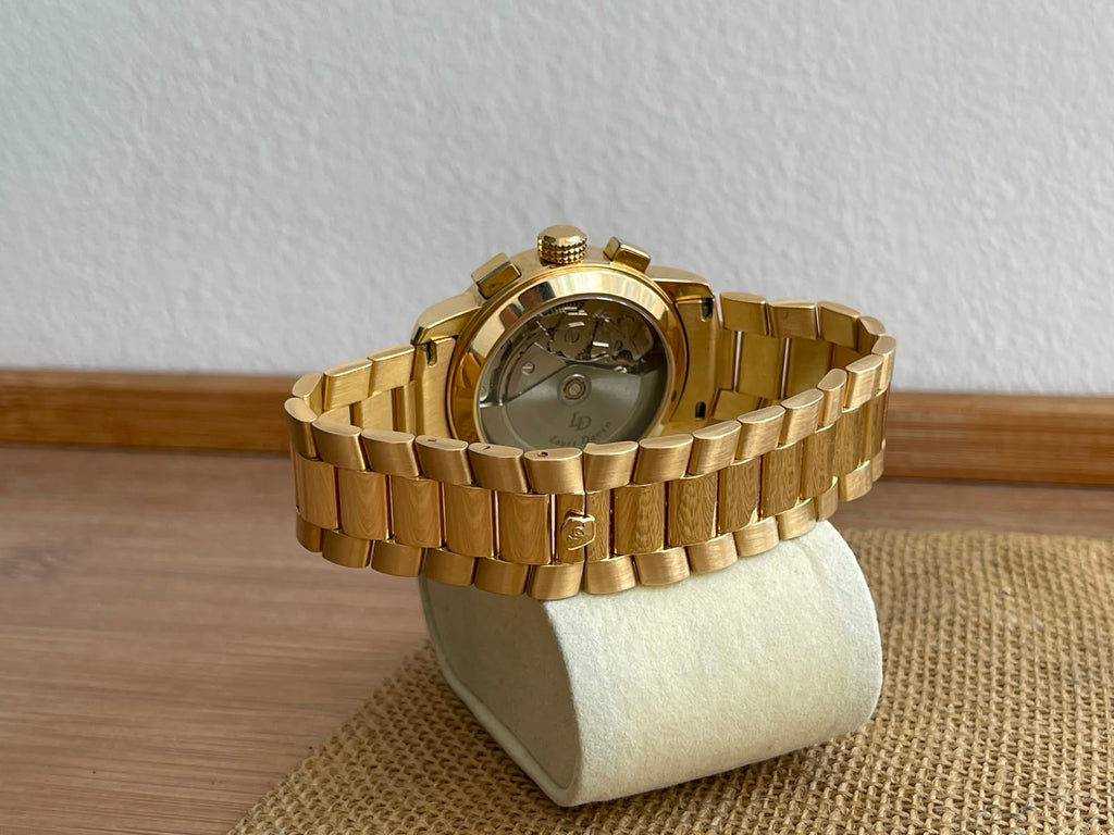 Ceas din Aur 18K Louis Davin - Valjoux 7750 - 148g total