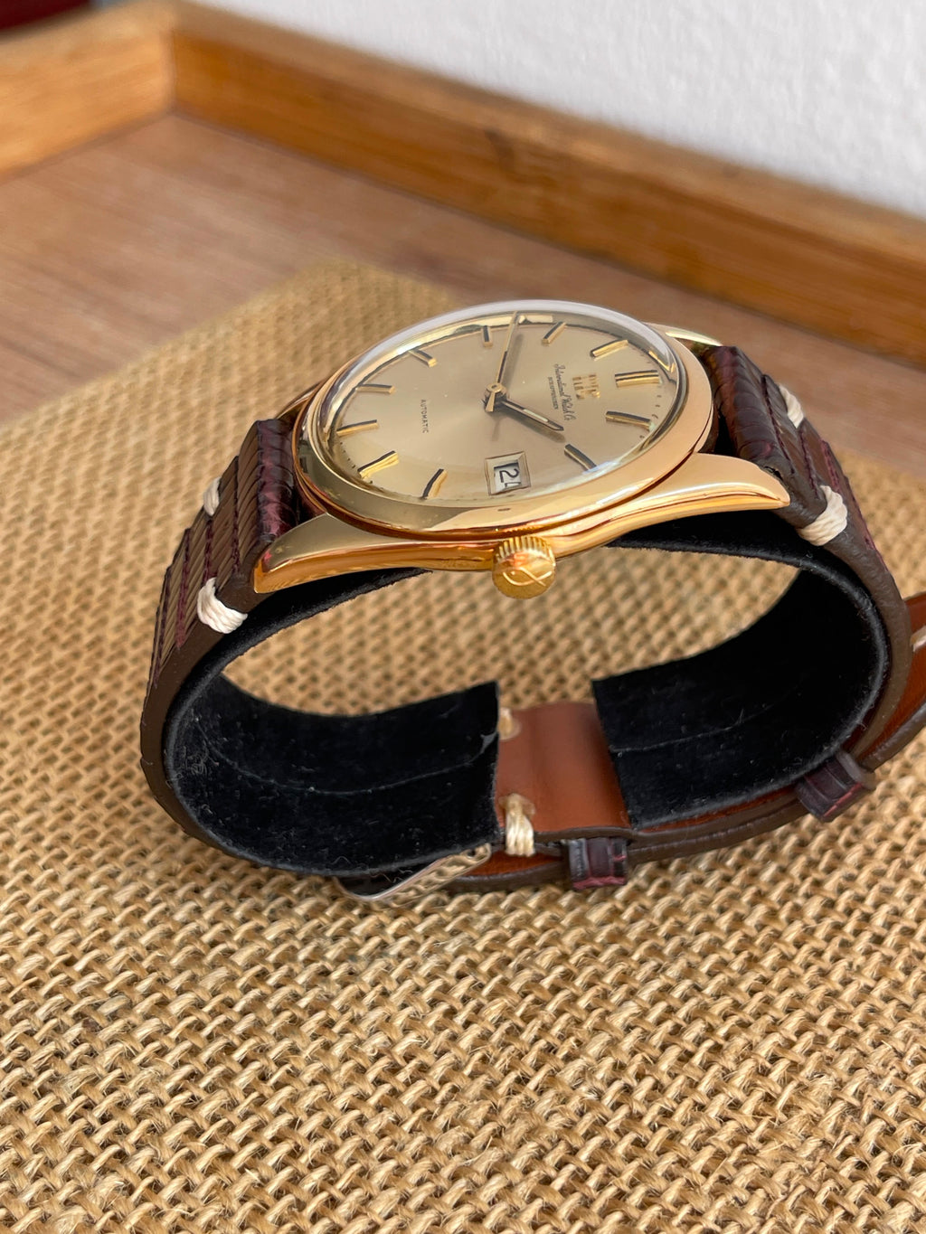 IWC Automatic Aur 18K - Vintage - NOS - din 1970