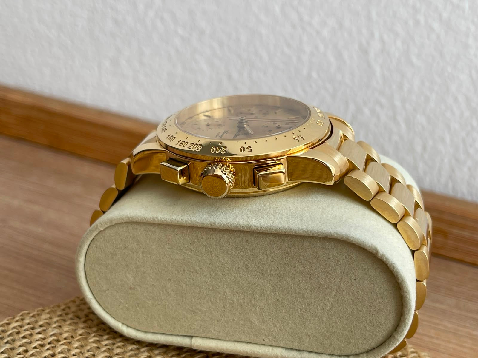 Ceas din Aur 18K Louis Davin - Valjoux 7750 - 148g total