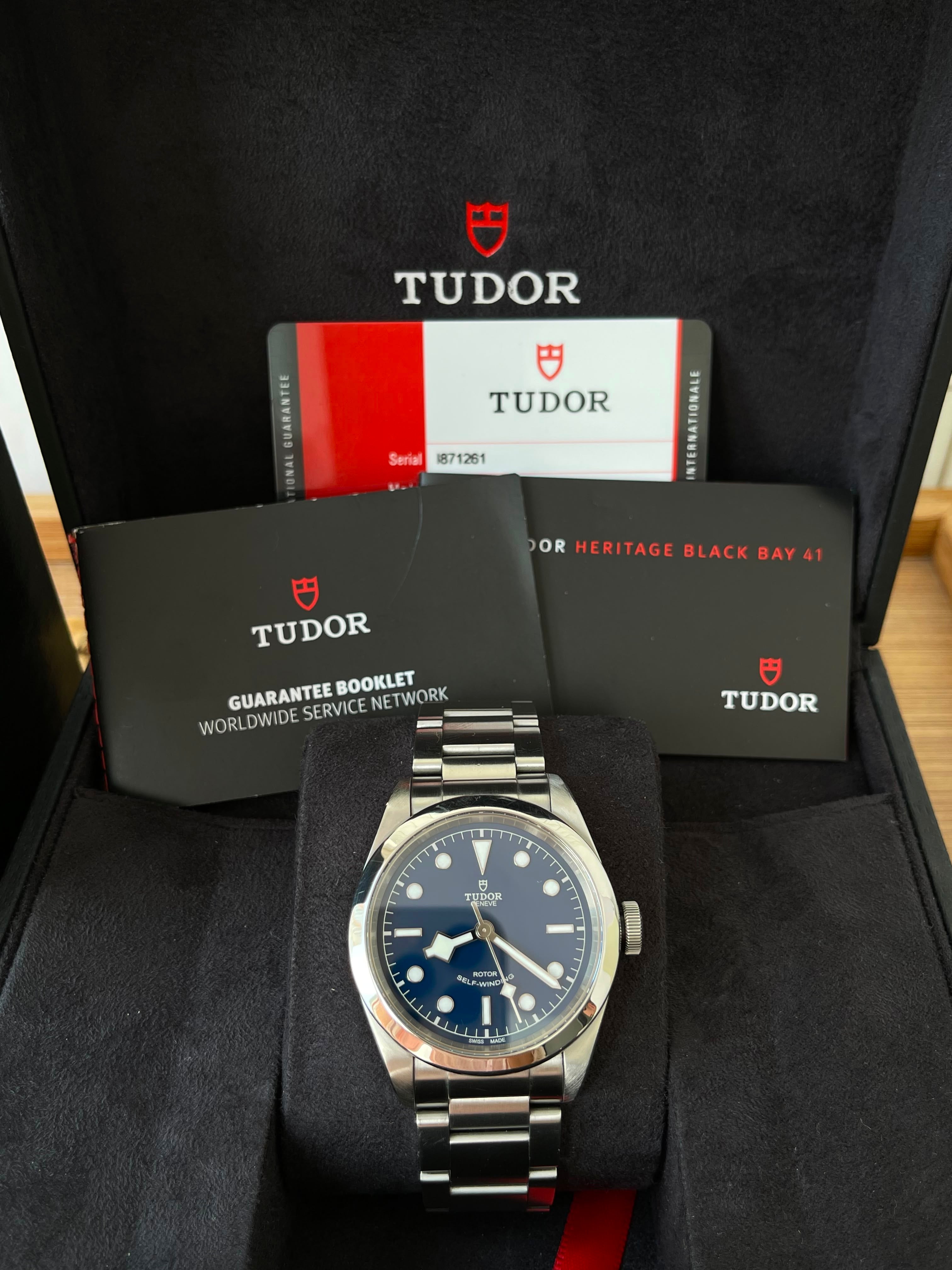 Ceas Tudor Black Bay 41mm - Full Set, acte, cutie, servisat Ref. 79540