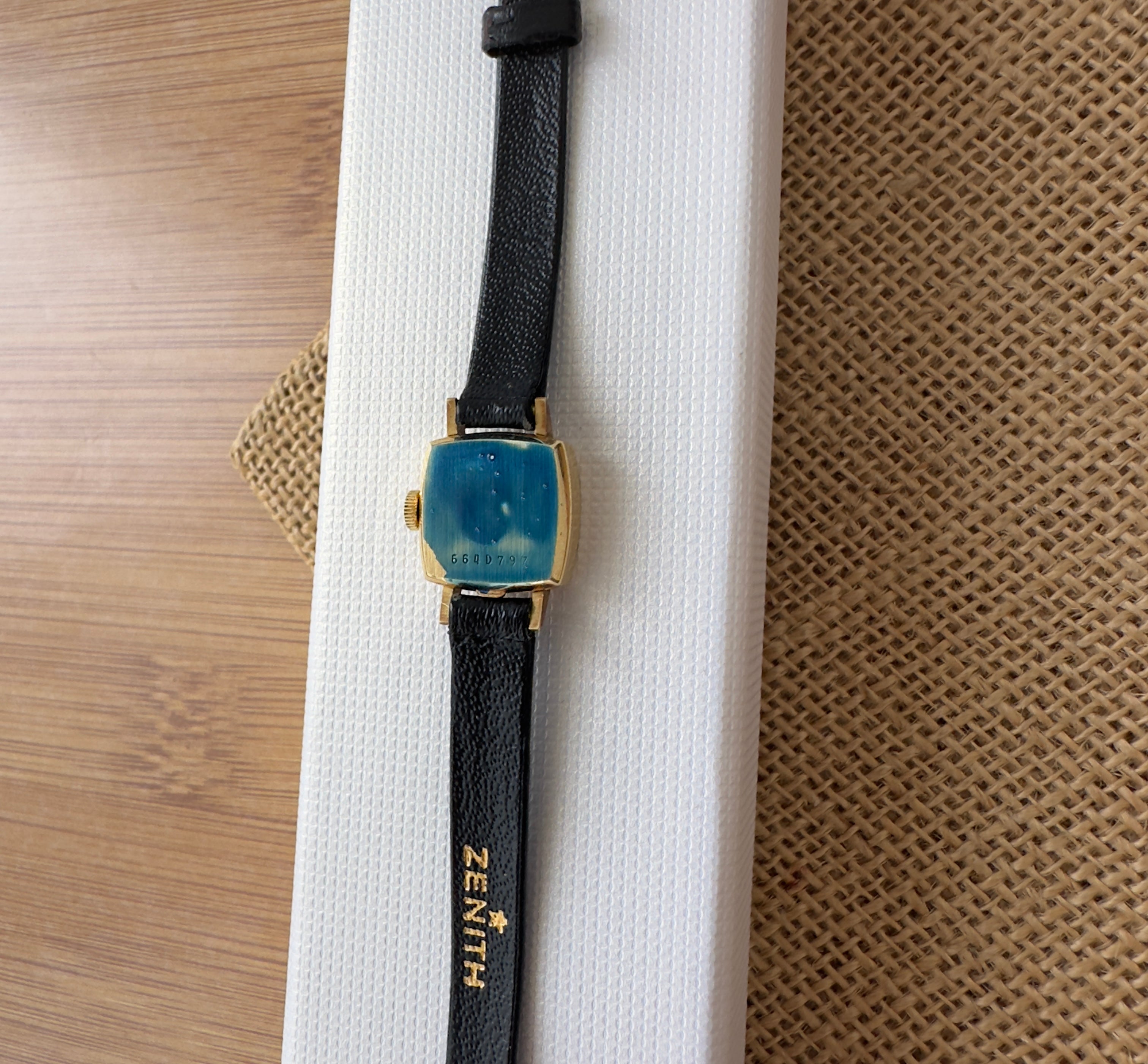 Superb Ceas Zenith - Aur 18K - mecanic - New Old Stock - nepurtat