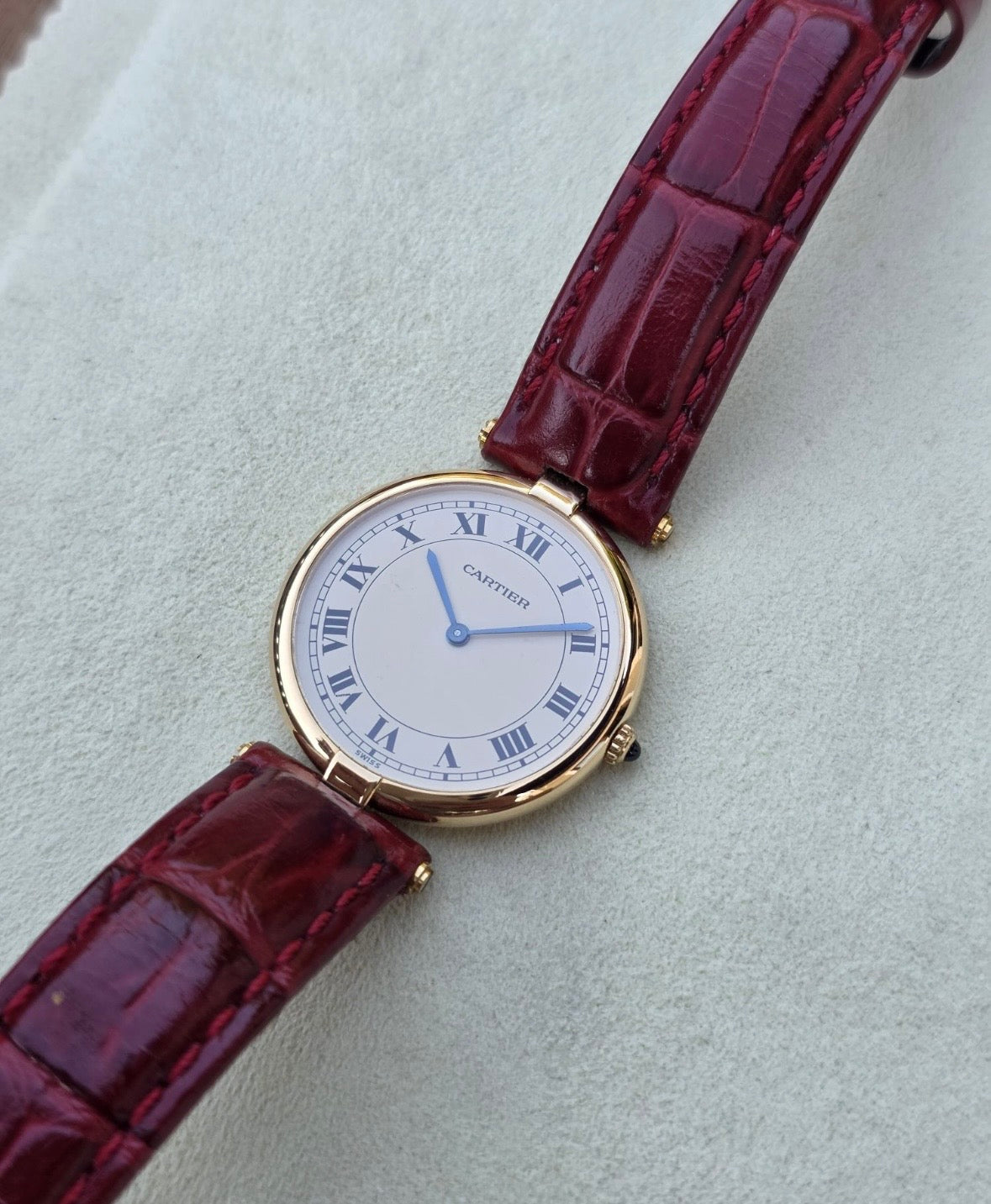 Ceas Cartier Vendome Aur 18K - Ref. 881001 - 30mm