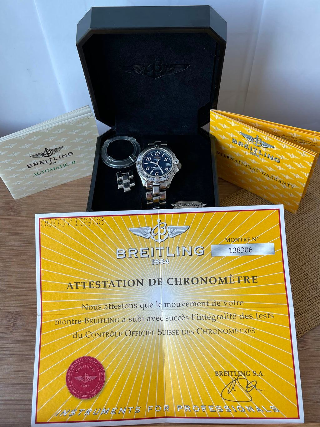 Breitling Colt Ocean Automatic 38mm - Full Set - Ref. A17350