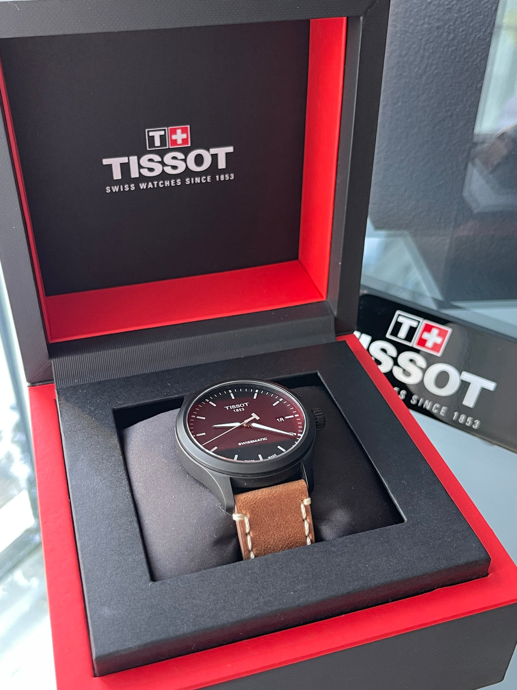 Ceas Tissot Gent XL Swissmatic - Ref. T116.407.36.051.01 - 43mm diametrul condiție excelentǎ