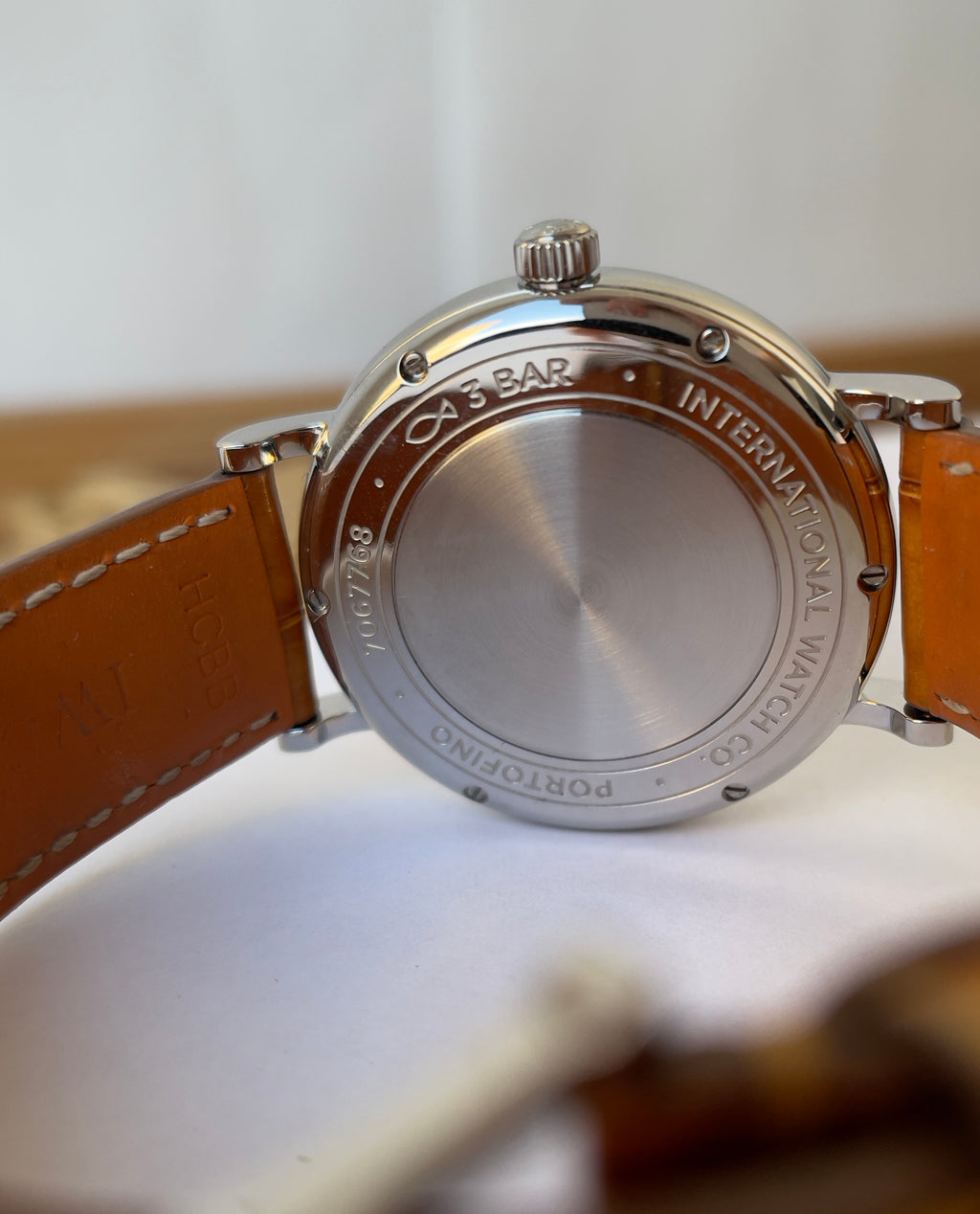Ceas IWC Portofino Unisex 37mm - cu briliante - Full set, acte, cutie