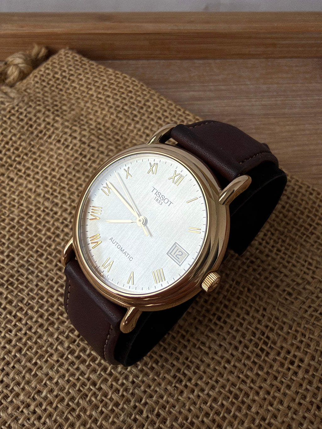 Ceas Tissot Carson - 36mm - Aur 18K Automatic - Ref. T71.3.444.13