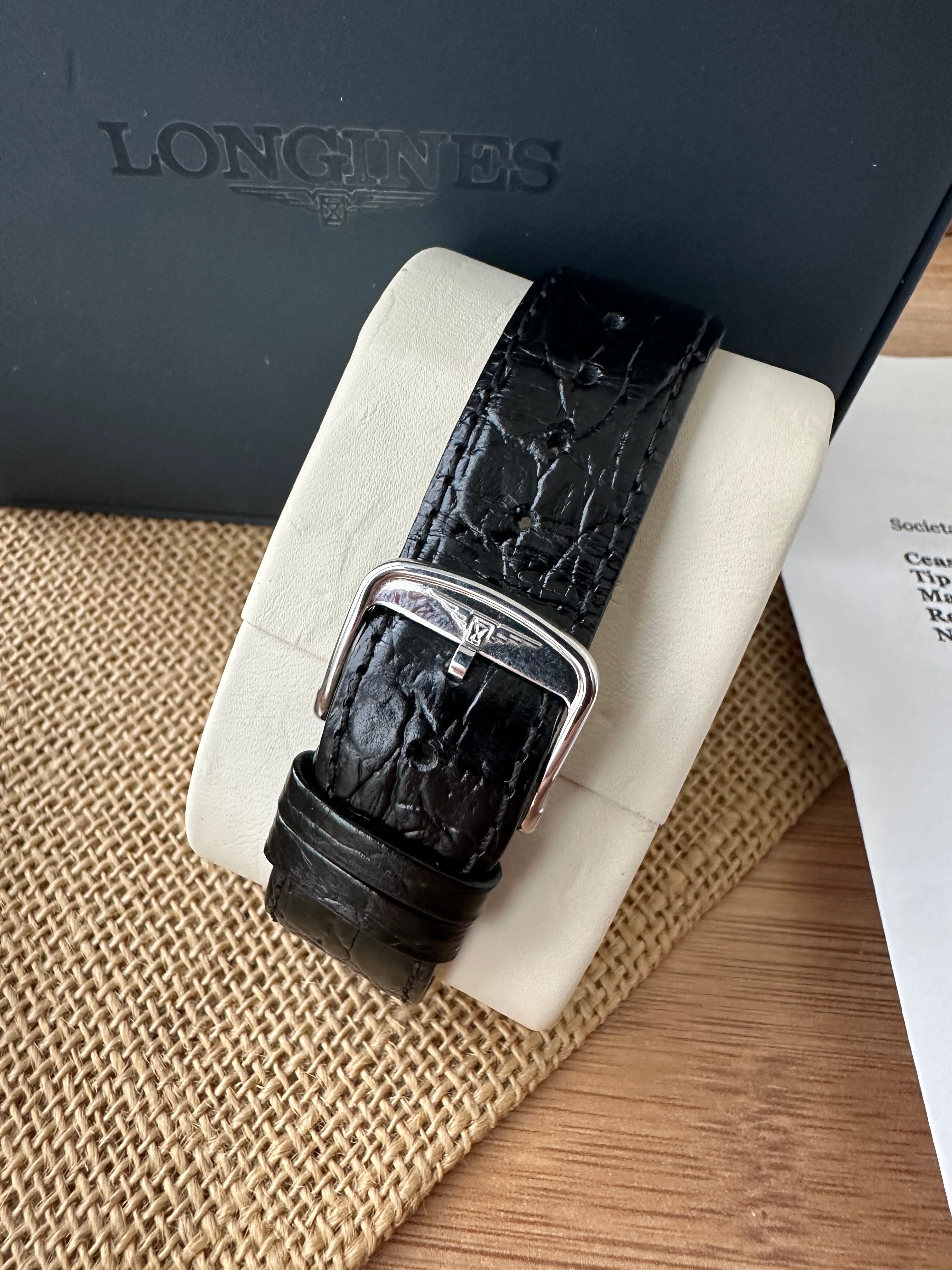 Longines Présence Automatic 38.5mm diametrul - impecabil - Full set L4.921.4.52.2