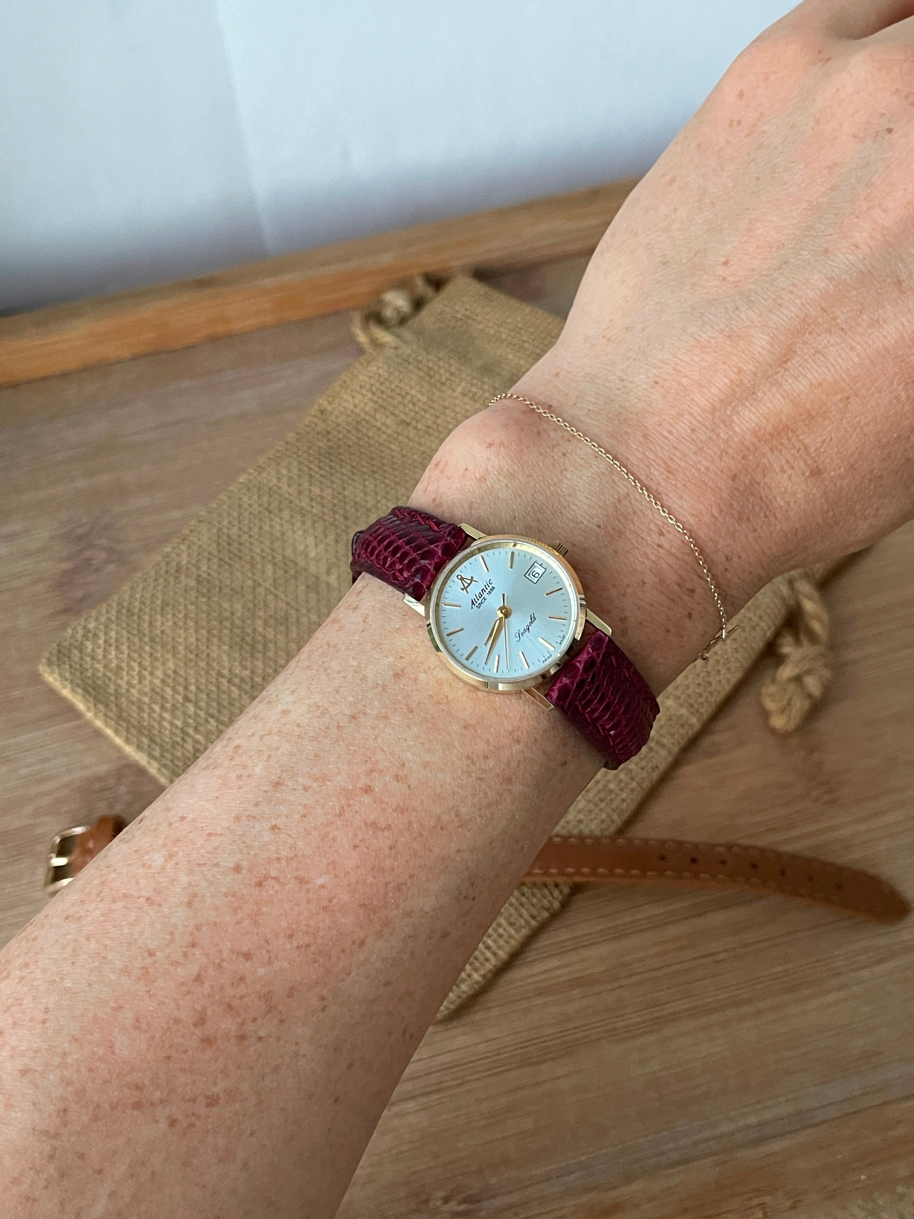 Ceas Atlantic Lady - Seagold - Aur 14K - Ca nou